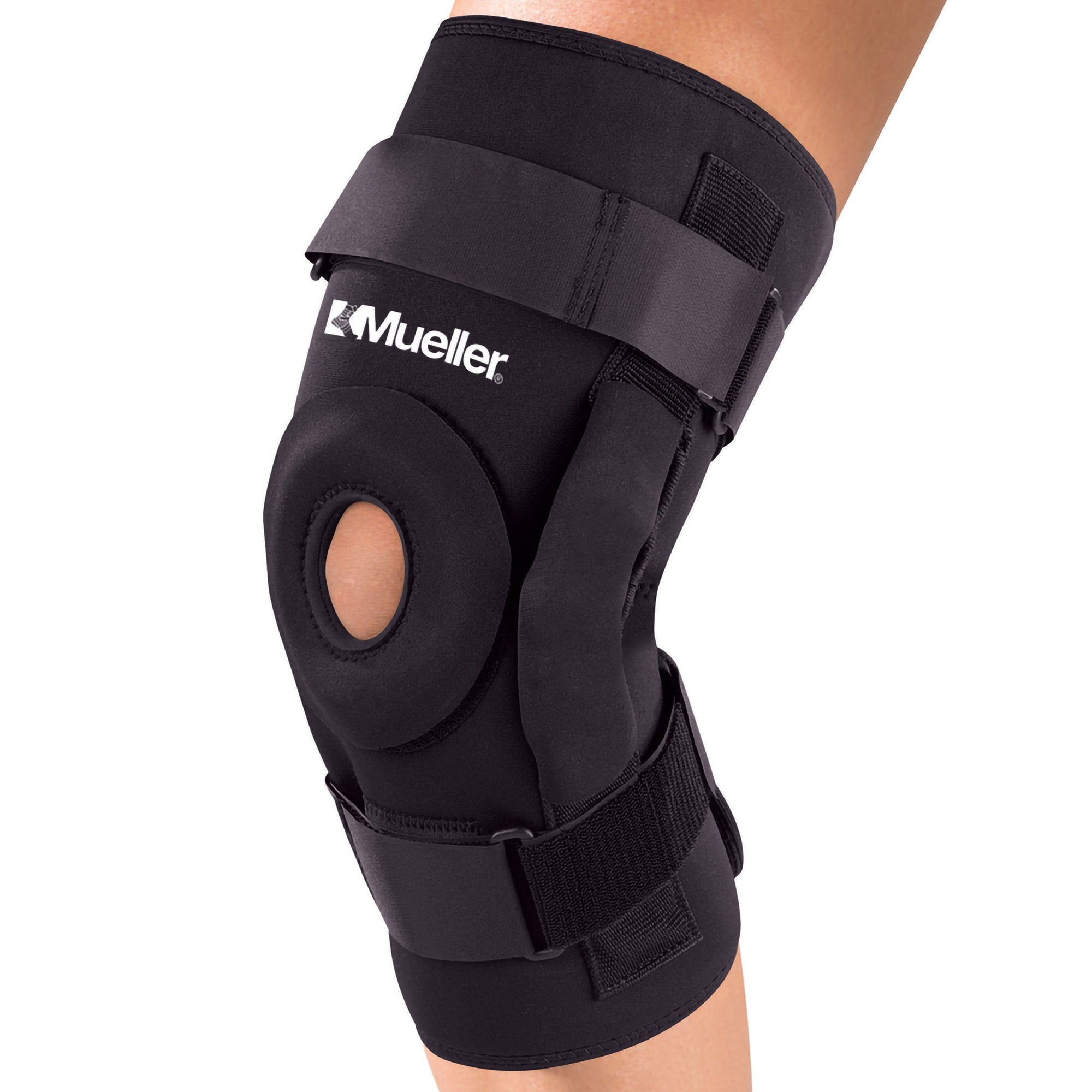 Knee Brace Pro Level™ Deluxe X-Large D-Ring / Hook and Loop Strap Closure 18 to 20 Inch Knee Circumference Left or Right Knee