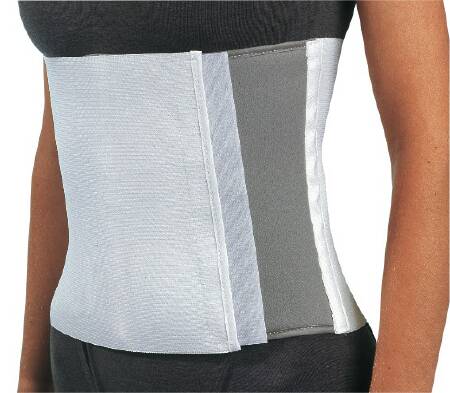 Abdominal Binder ProCare® One Size Fits Most Hook and Loop Closure 28 to 50 Inch Waist Circumference 10 Inch Height Adult