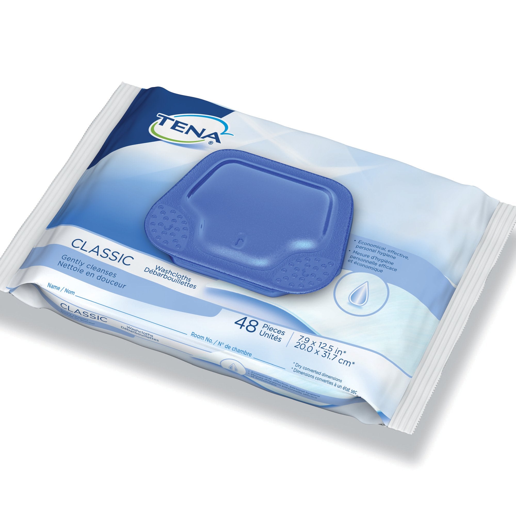 Personal Cleansing Wipe TENA ProSkin™ Classic Soft Pack Scented 48 Count