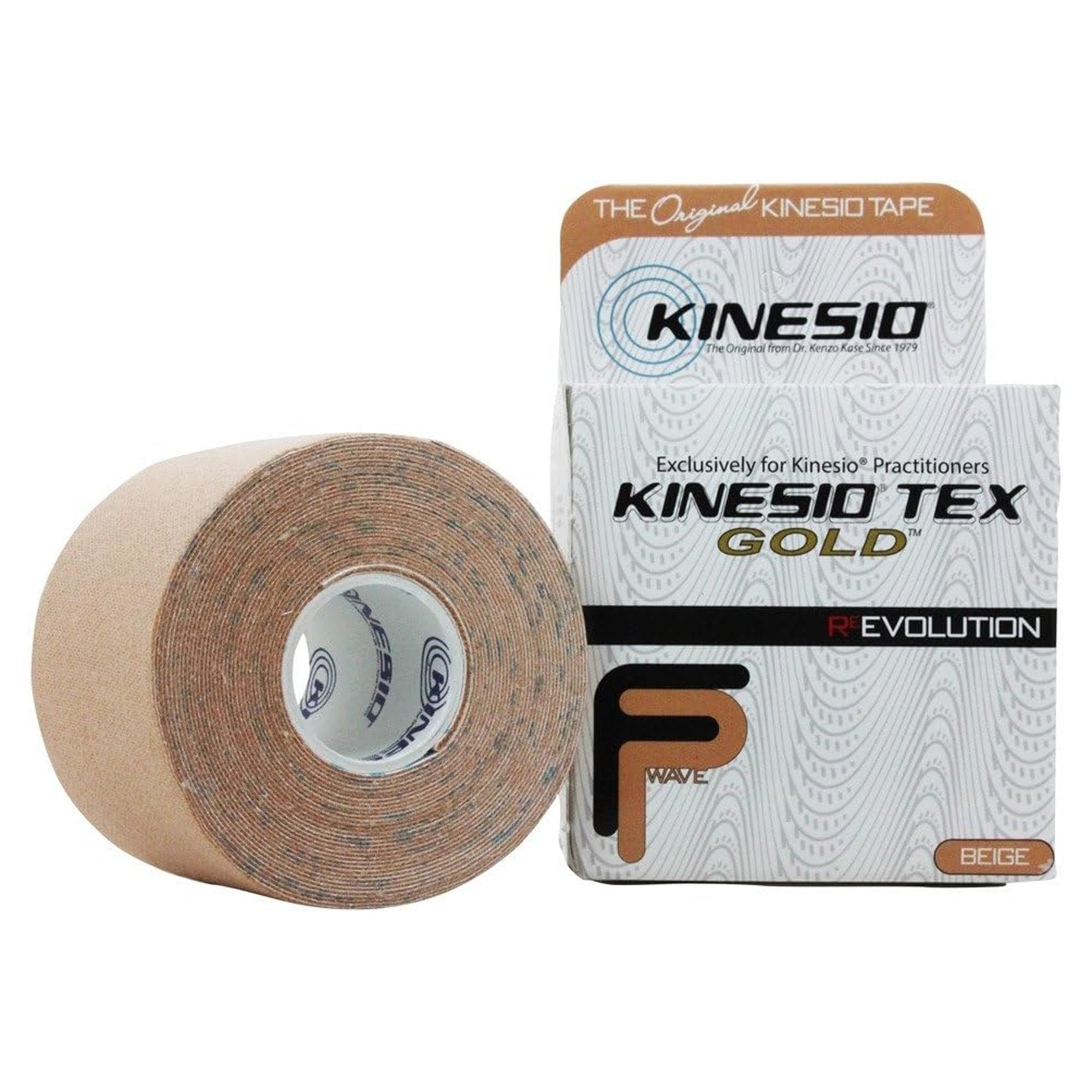 Kinesiology Tape Kinesio® Tex Gold™ FP Beige 2 Inch X 5-1/2 Yard Cotton NonSterile