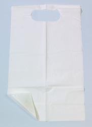 Bib Economy Slipover Disposable Tissue / Poly