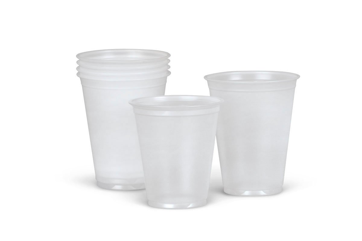 Drinking Cup 5 oz. Translucent Plastic Disposable