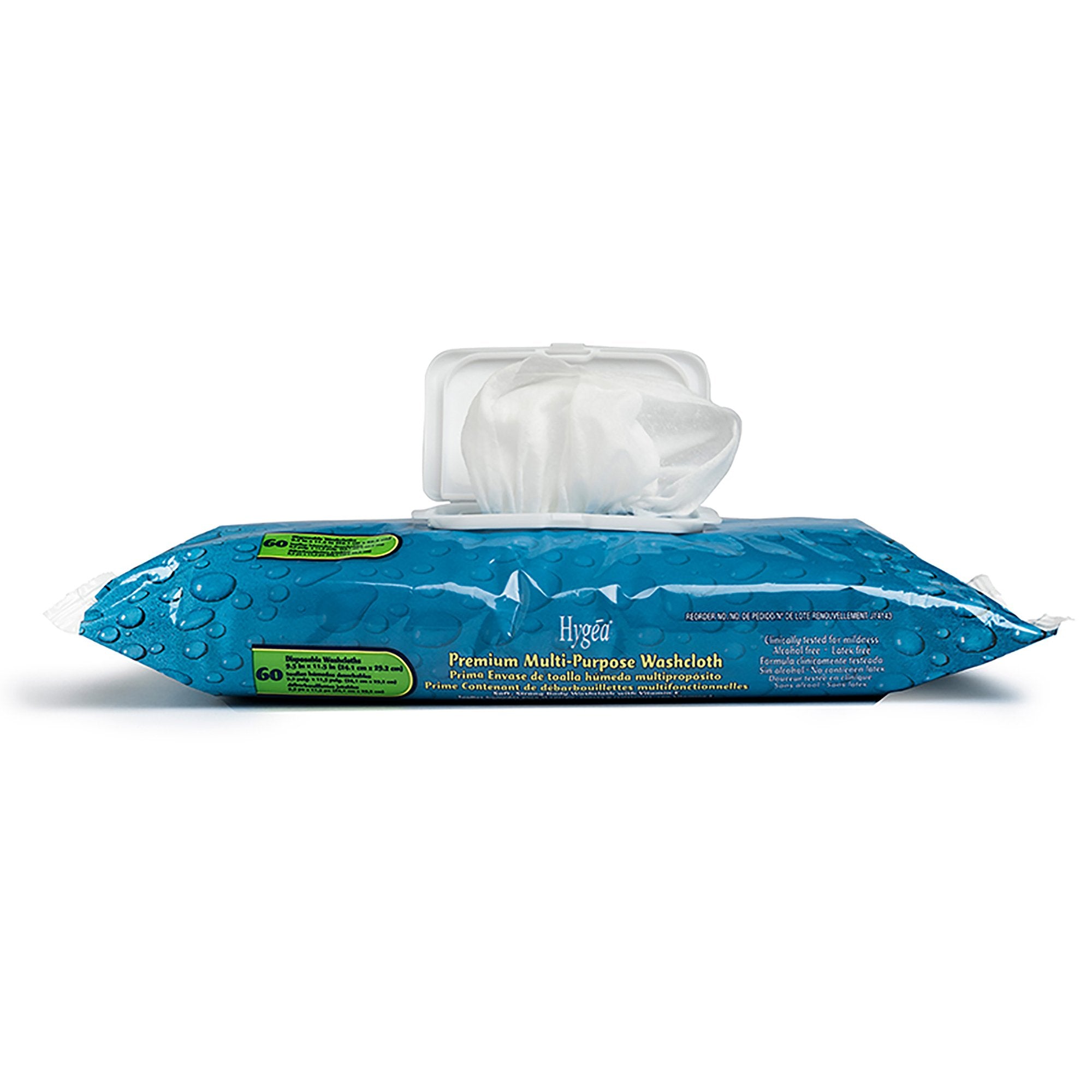 Personal Cleansing Wipe Hygea® Premium Soft Pack Scented 60 Count
