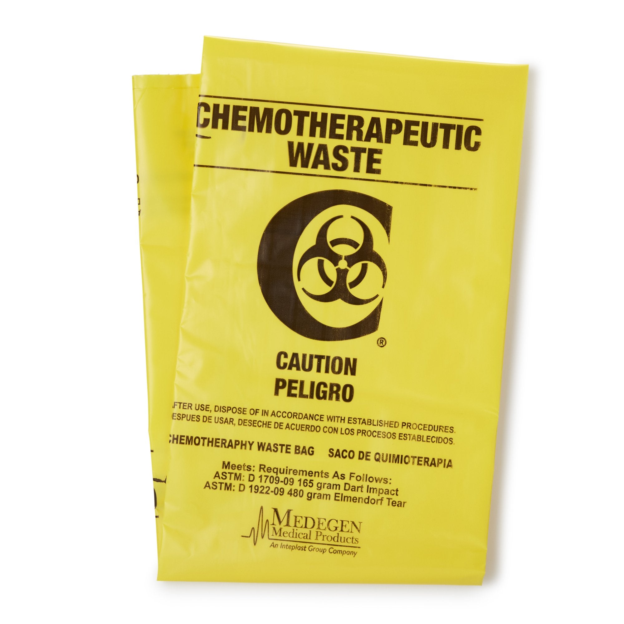 Chemo Waste Bag McKesson 30 to 33 gal. Yellow Bag 31 X 41 Inch