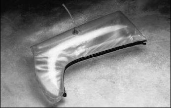 First Aid Splint Air Splint Full Leg Plastic Transparent
