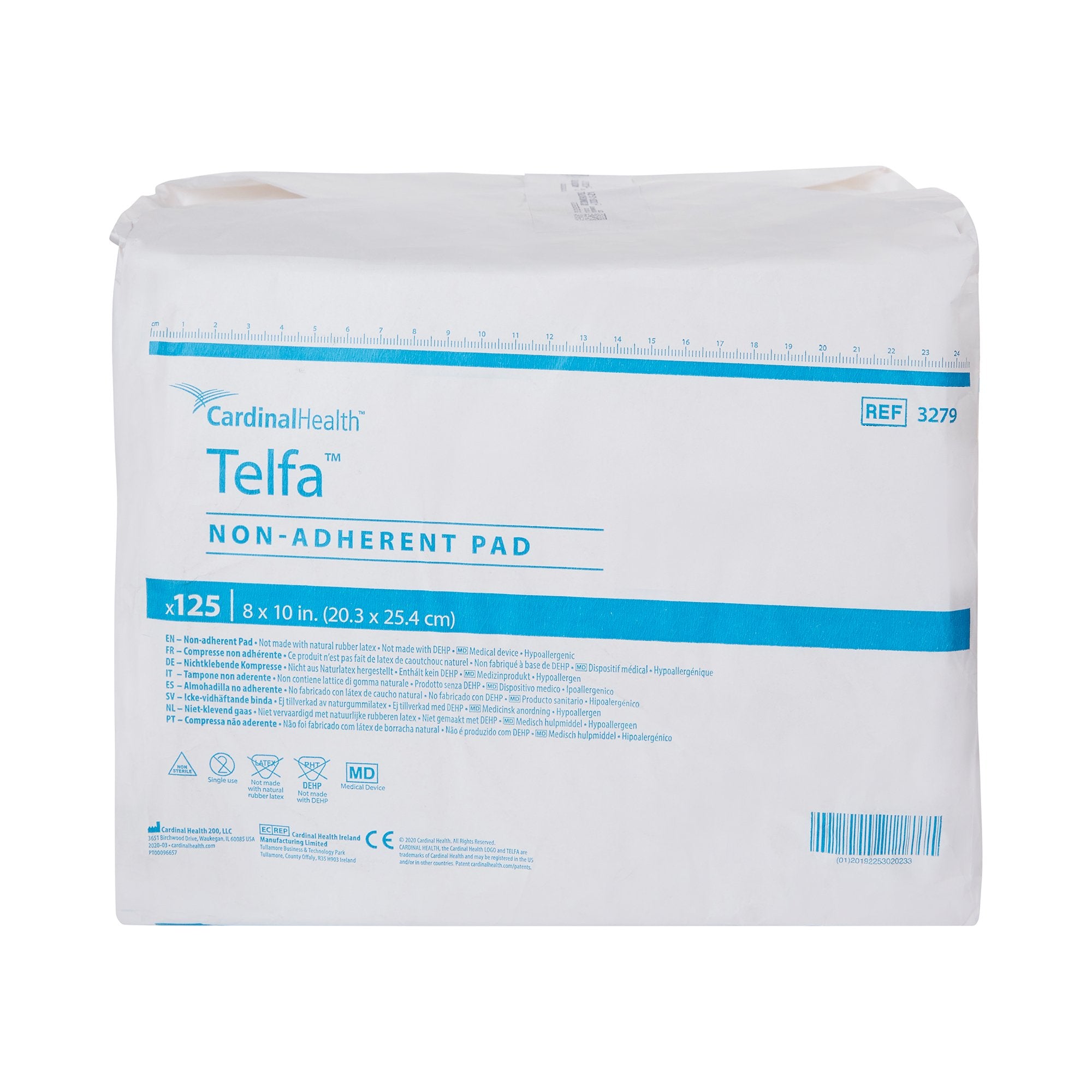 Non-Adherent Dressing Telfa™ Ouchless 8 X 10 Inch NonSterile Rectangle
