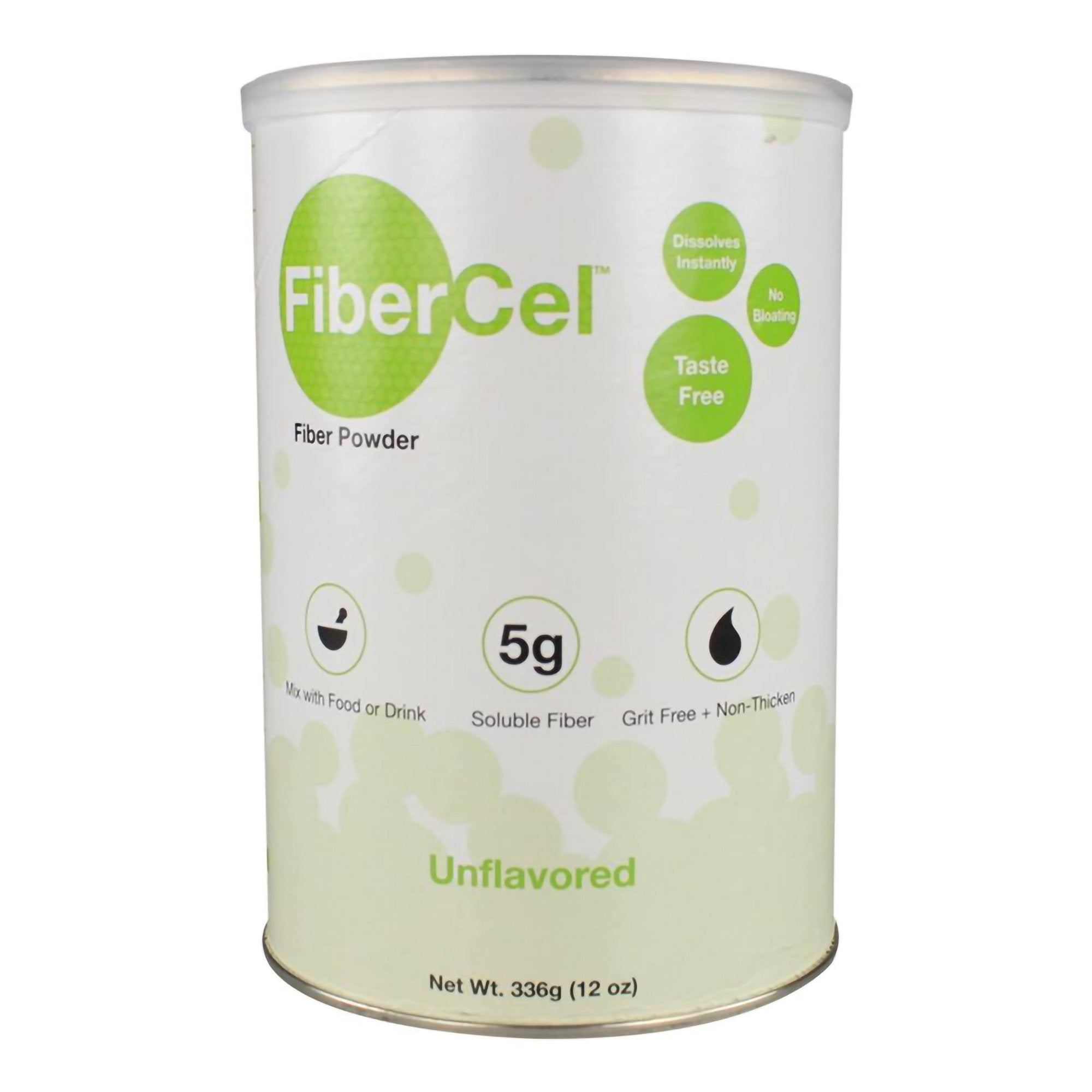 Oral Supplement FiberCel® Unflavored Powder 12 oz. Can