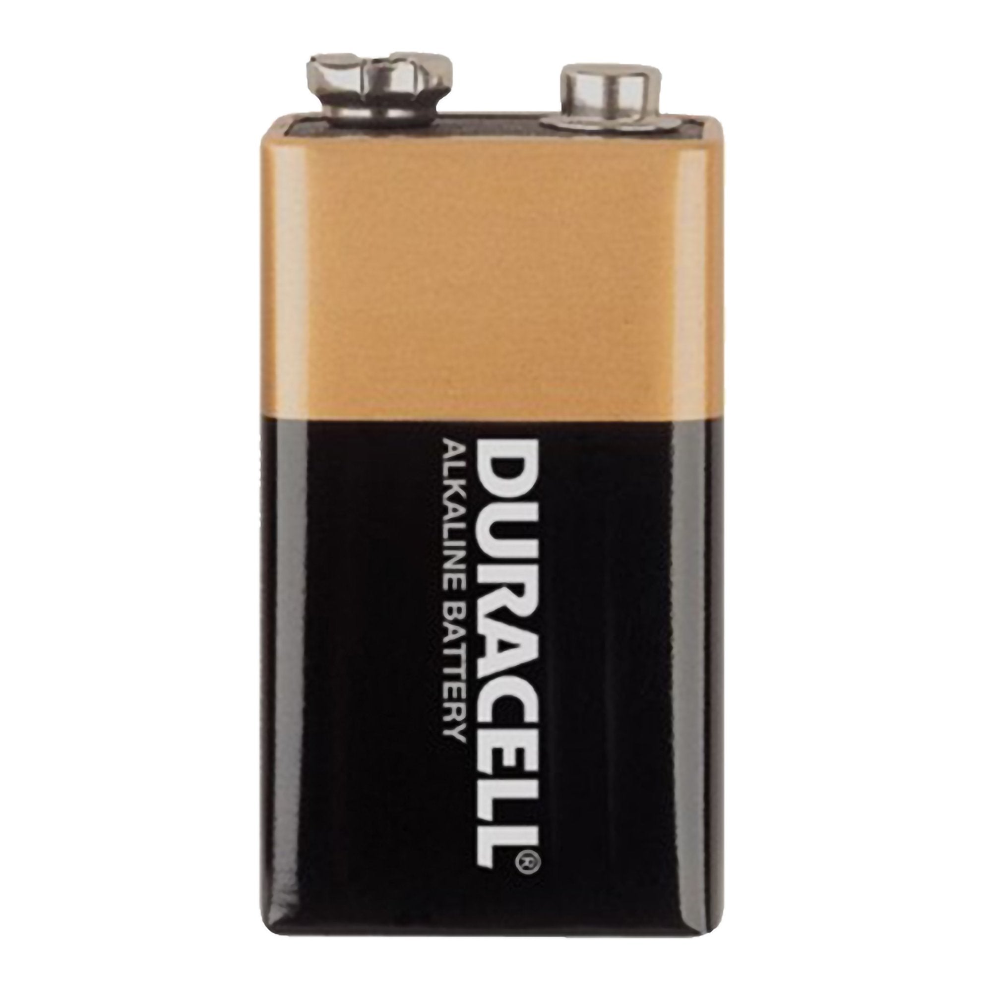 Alkaline Battery Duracell® Coppertop® 9V Cell 9V Disposable 1 Pack