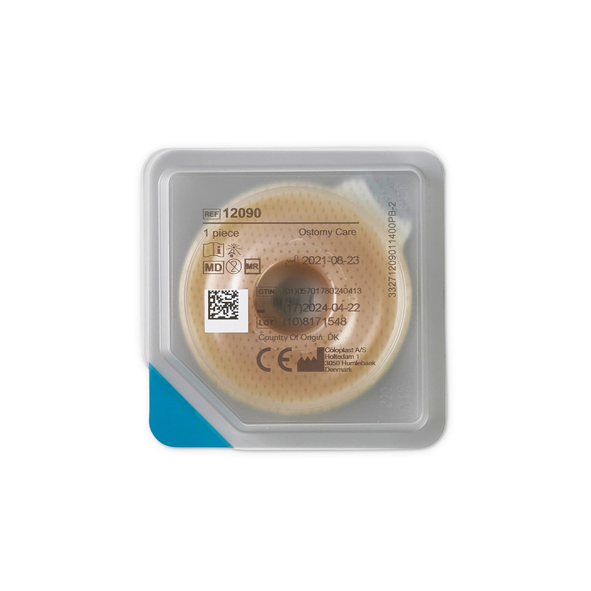 Ostomy Seal Brava® Convex, Starter Hole 3/4 Inch (20mm)