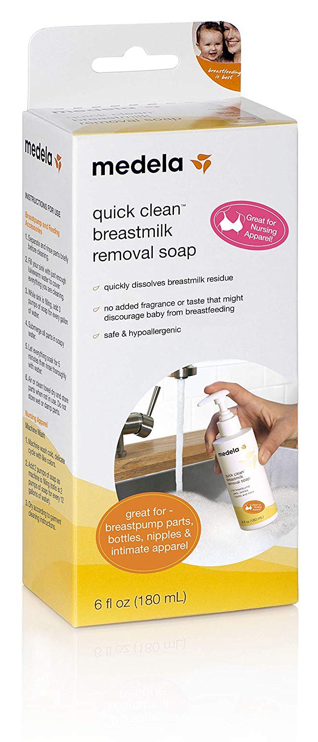 Breast Milk Removal Soap Quick Clean™