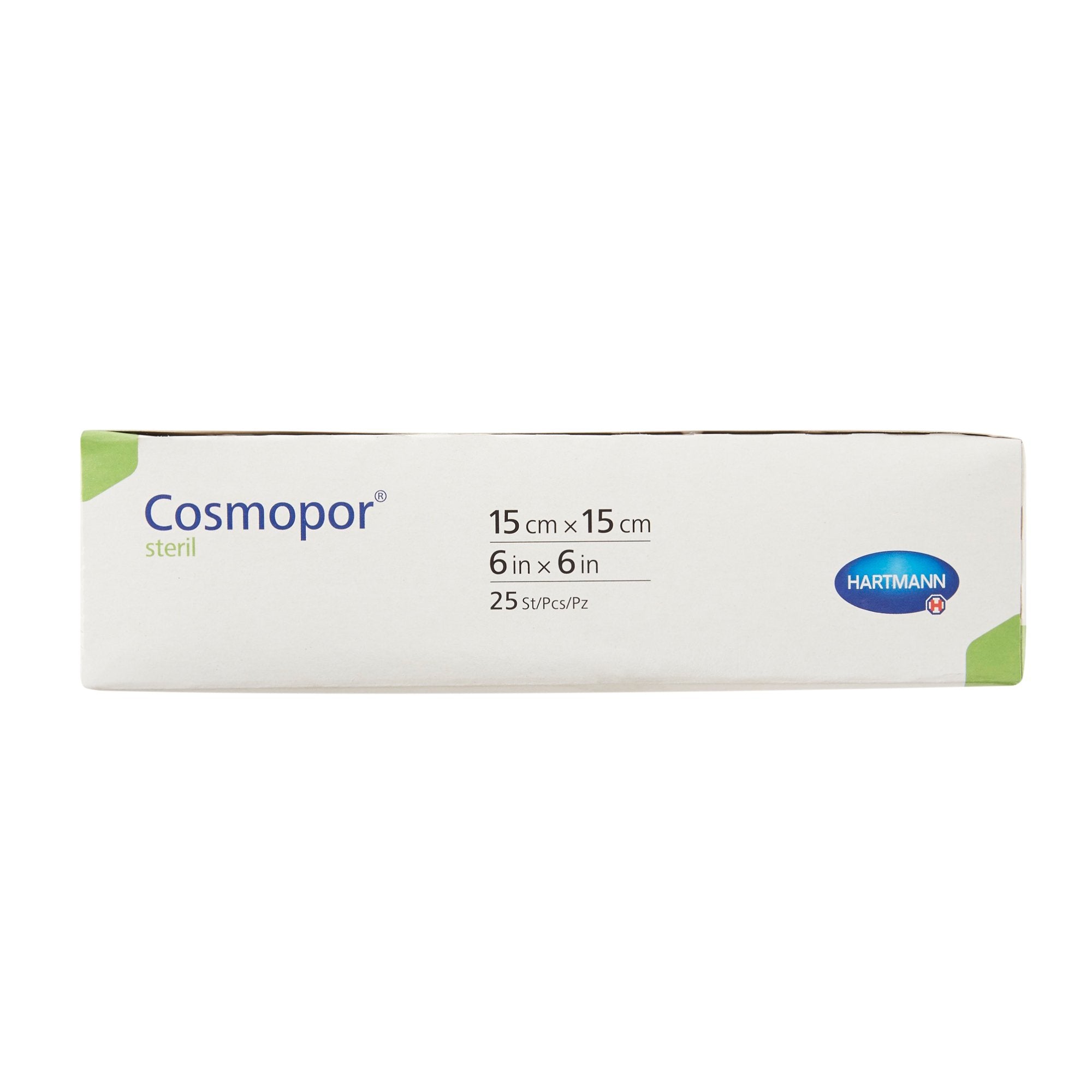 Adhesive Dressing Cosmopor® 6 X 6 Inch Nonwoven Square White Sterile