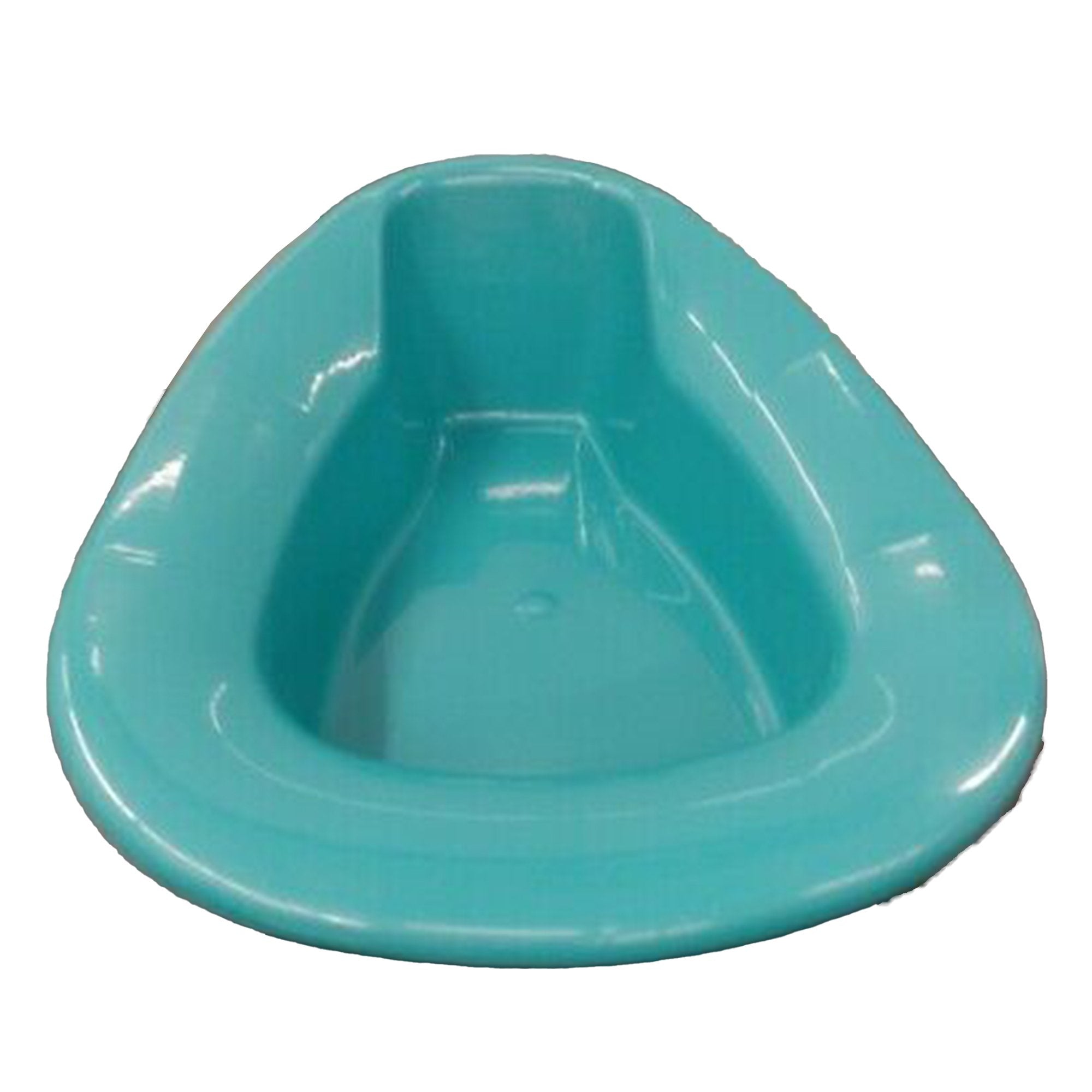 Stackable Bedpan GMAX Turquoise 2 Quart / 1893 mL