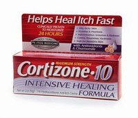 Itch Relief Cortizone-10® 1% Strength Cream 1 oz. Tube