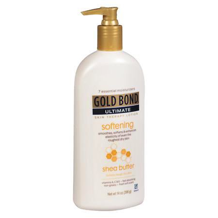 Hand and Body Moisturizer Gold Bond® Ultimate Softening Skin Therapy 14 oz. Pump Bottle Scented Lotion