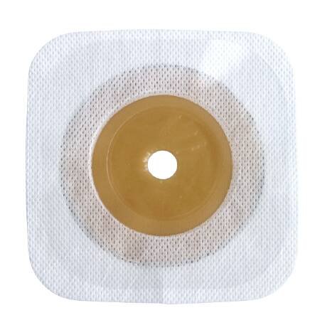 Ostomy Barrier Esteem synergy® Trim to Fit, Standard Wear Stomahesive® White Tape 45 mm Flange Universal System Hydrocolloid Up to 1-3/8 Inch Opening 4-1/2 X 4-1/2 Inch