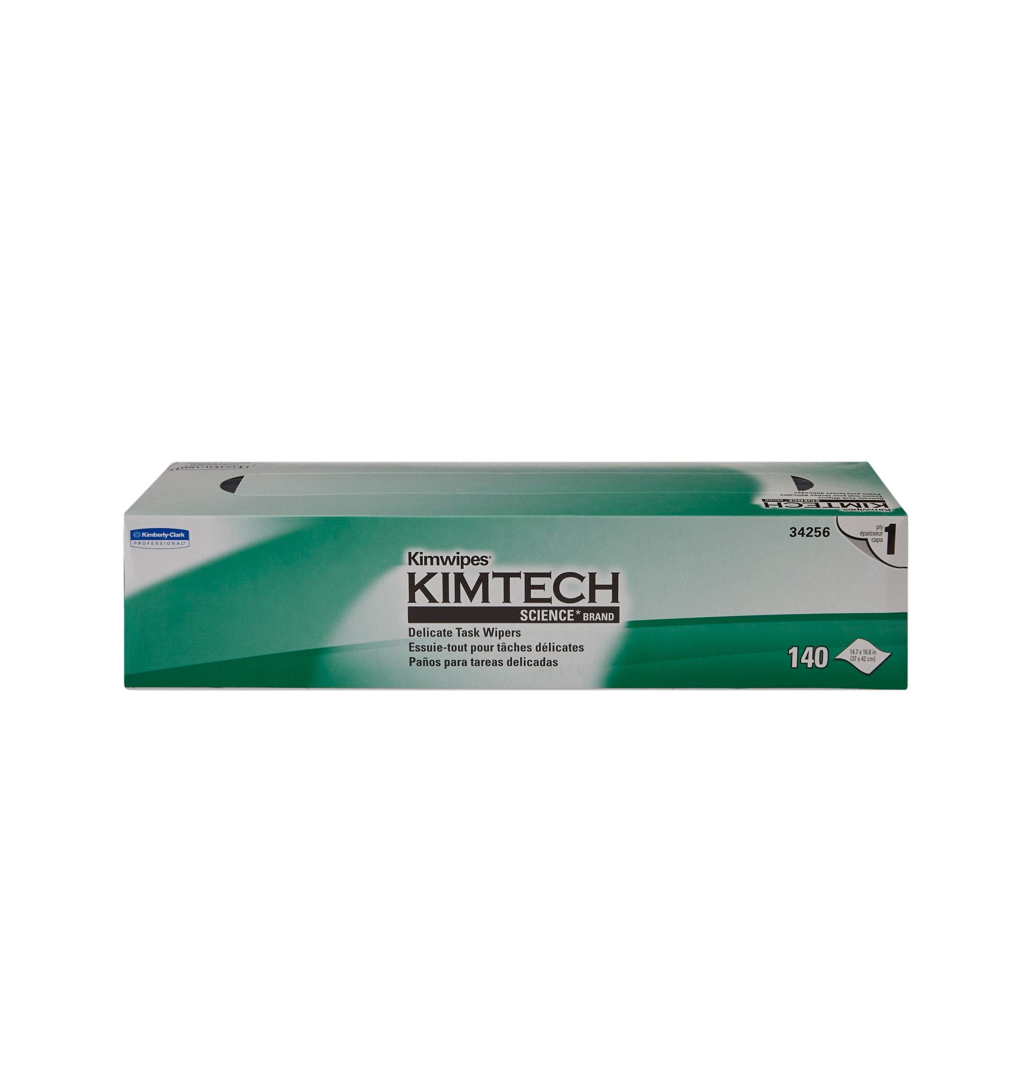 Delicate Task Wipe Kimtech Science Kimwipes Light Duty White NonSterile 1 Ply Tissue 14-7/10 X 16-3/5 Inch Disposable