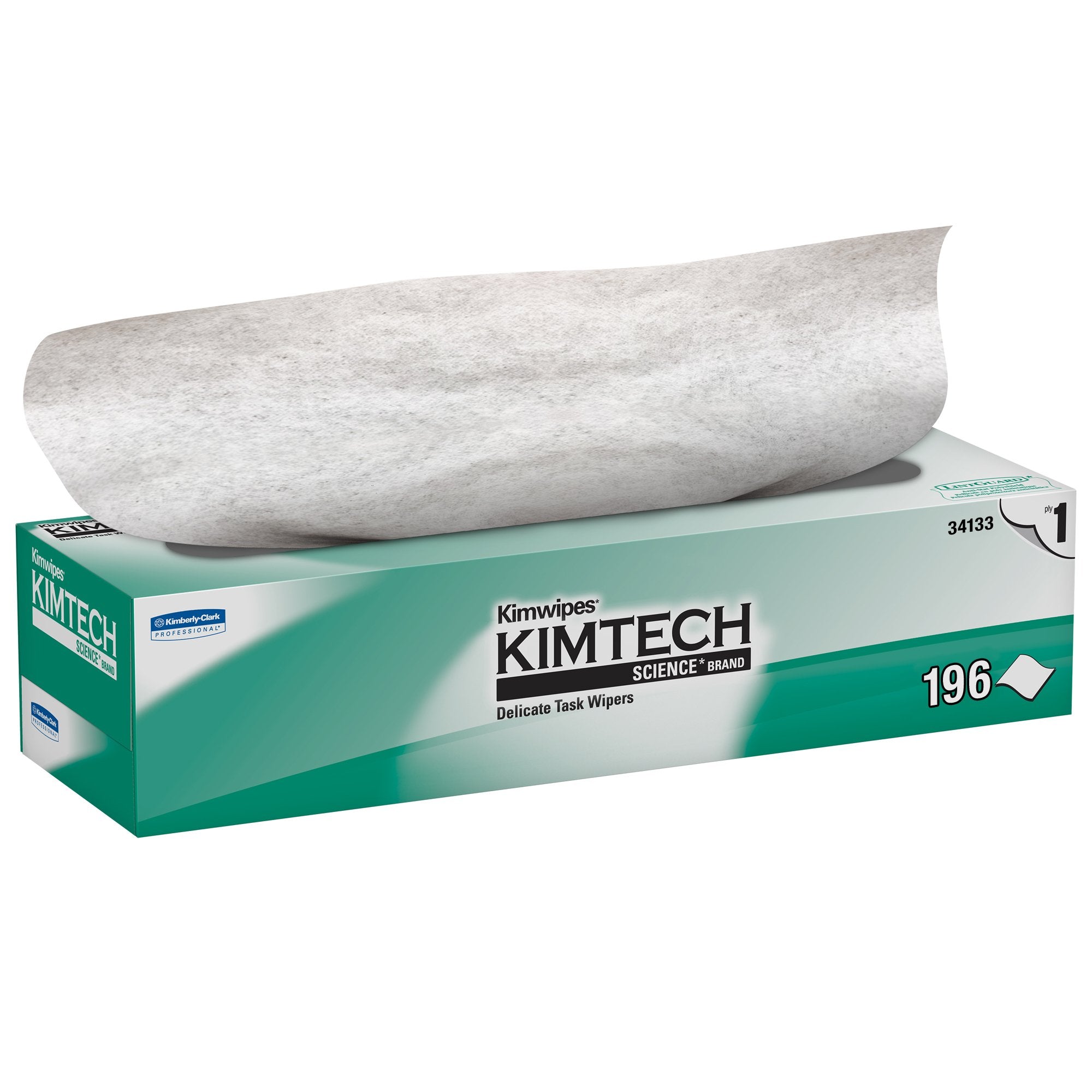 Delicate Task Wipe Kimtech Science Kimwipes Light Duty White NonSterile 1 Ply Tissue 11-4/5 X 11-4/5 Inch Disposable
