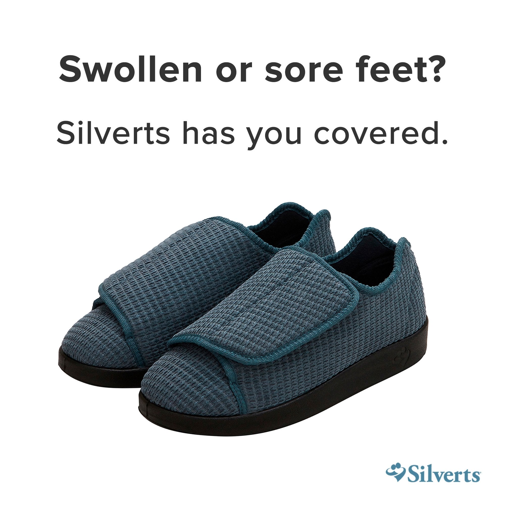 Slippers Silverts® Size 14 / 2X-Wide Steel