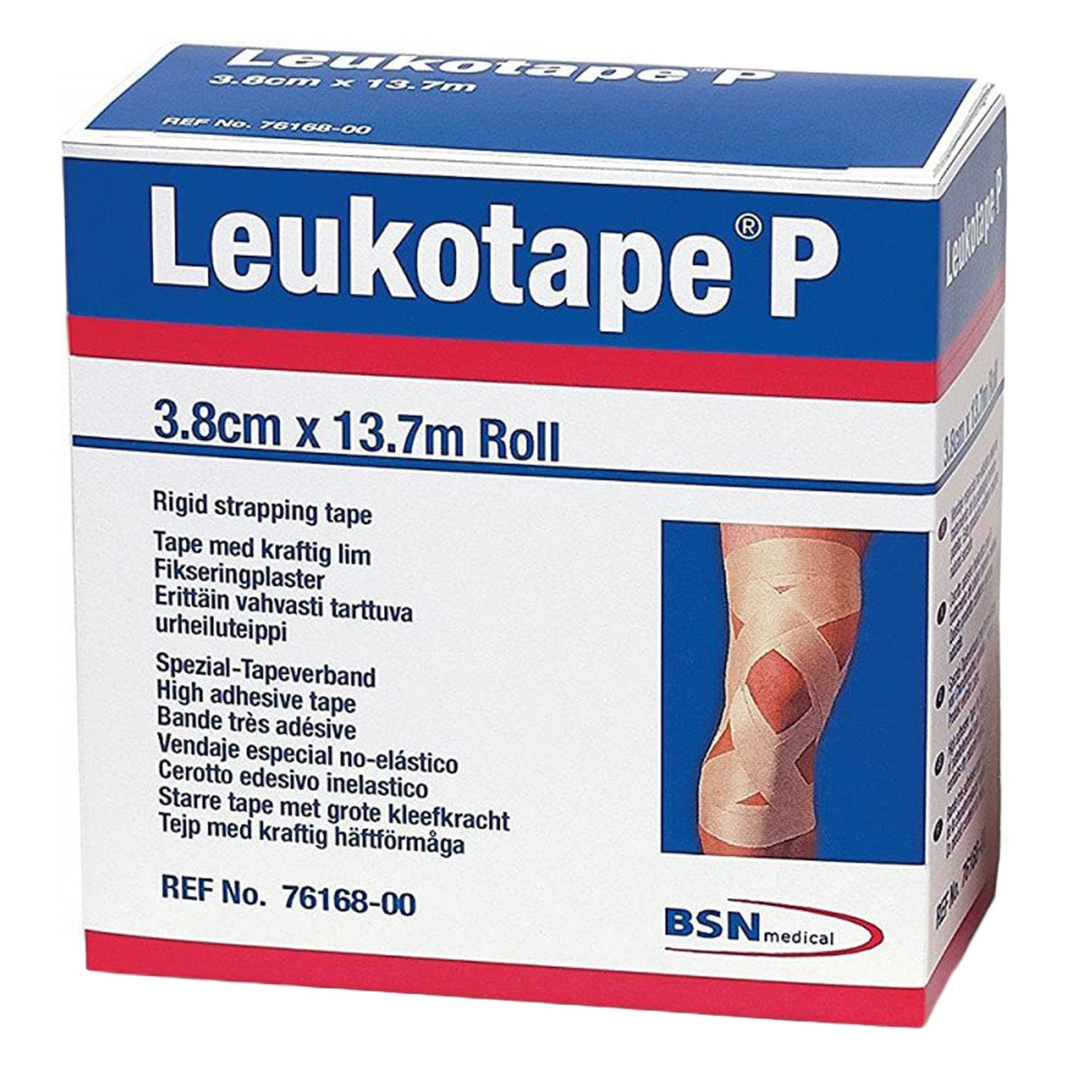 Orthopedic Corrective Tape Leukotape® P Beige 1-1/2 Inch X 15 Yard Zinc Oxide Adhesive NonSterile