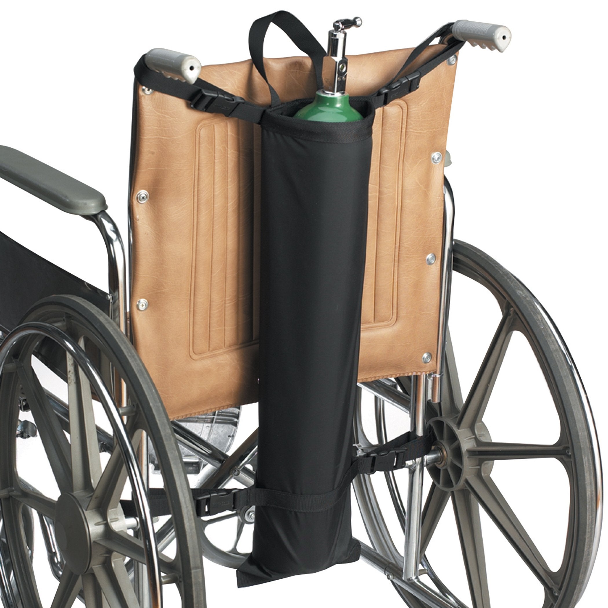 Oxygen Cylinder Holder SkiL-Care™ For 16 to 24 Inch Wheelchair