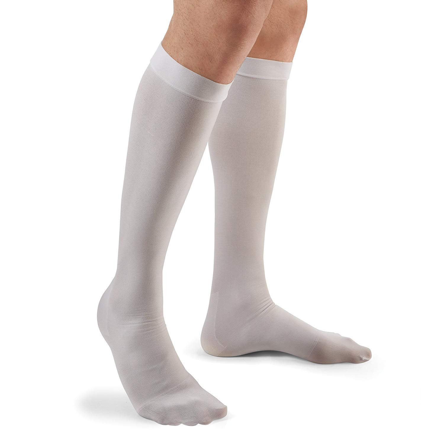 Anti-embolism Stocking 3M™ Futuro™ Knee High Large / Regular White Closed Toe