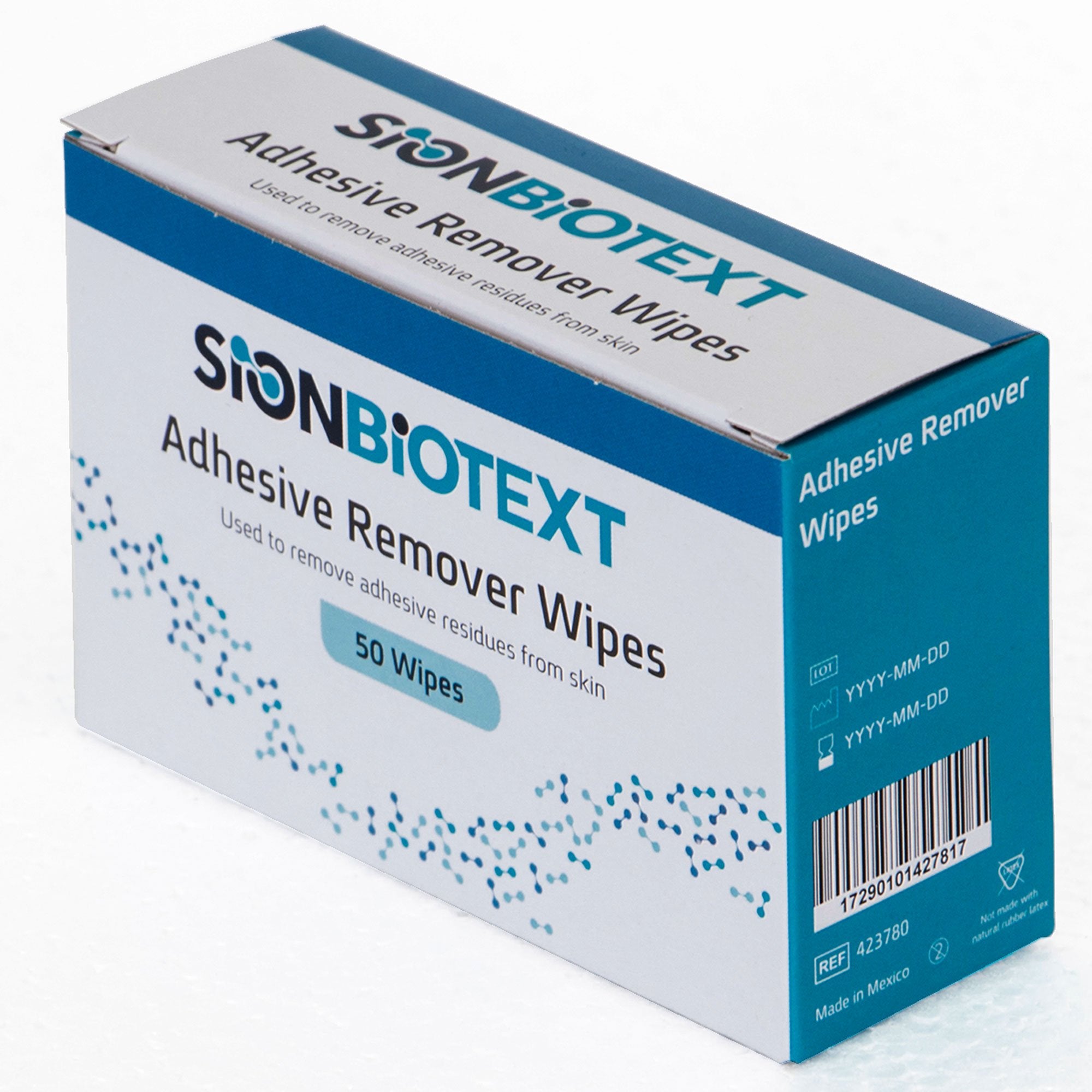 Adhesive Remover SionBiotext Wipe 50 per Box