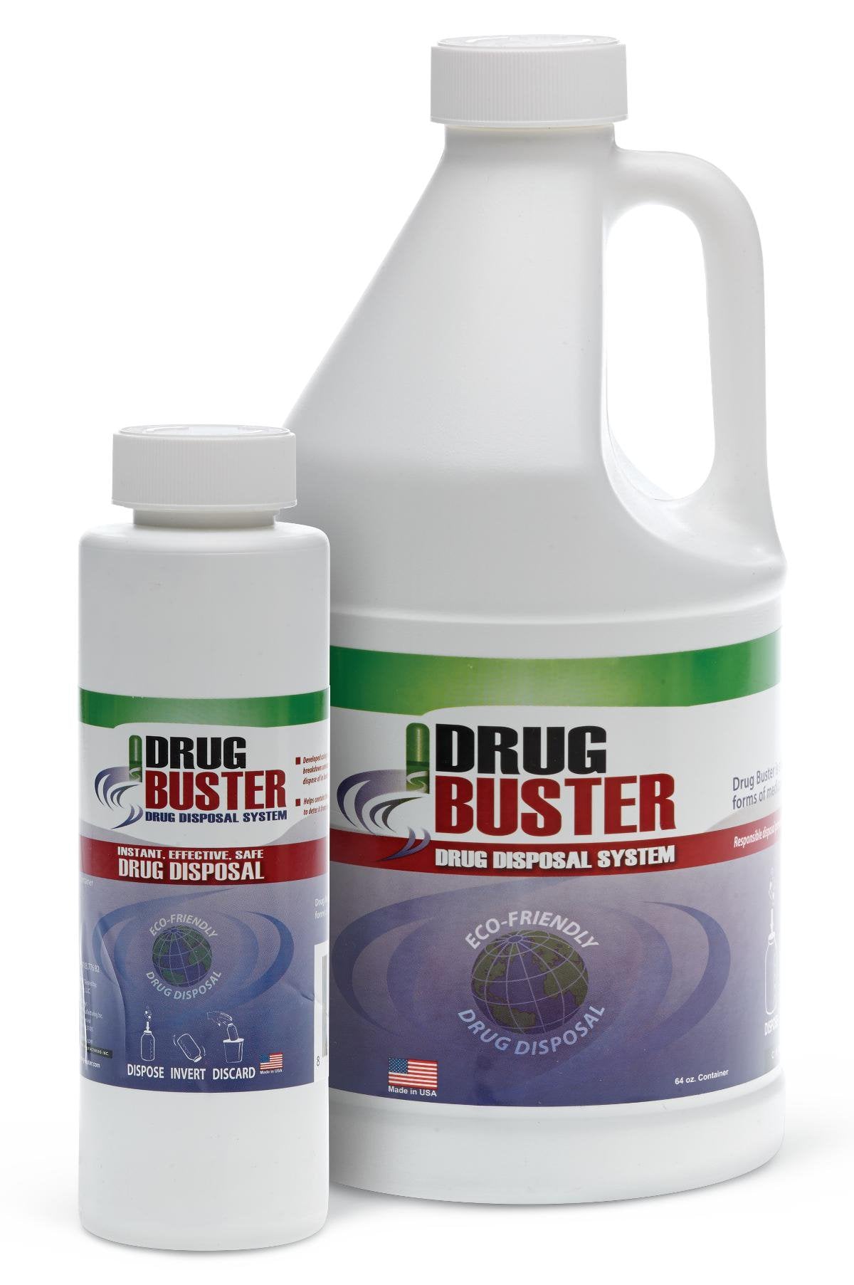 Drug Disposal Solution Drug Buster System Liquid, 16 oz.