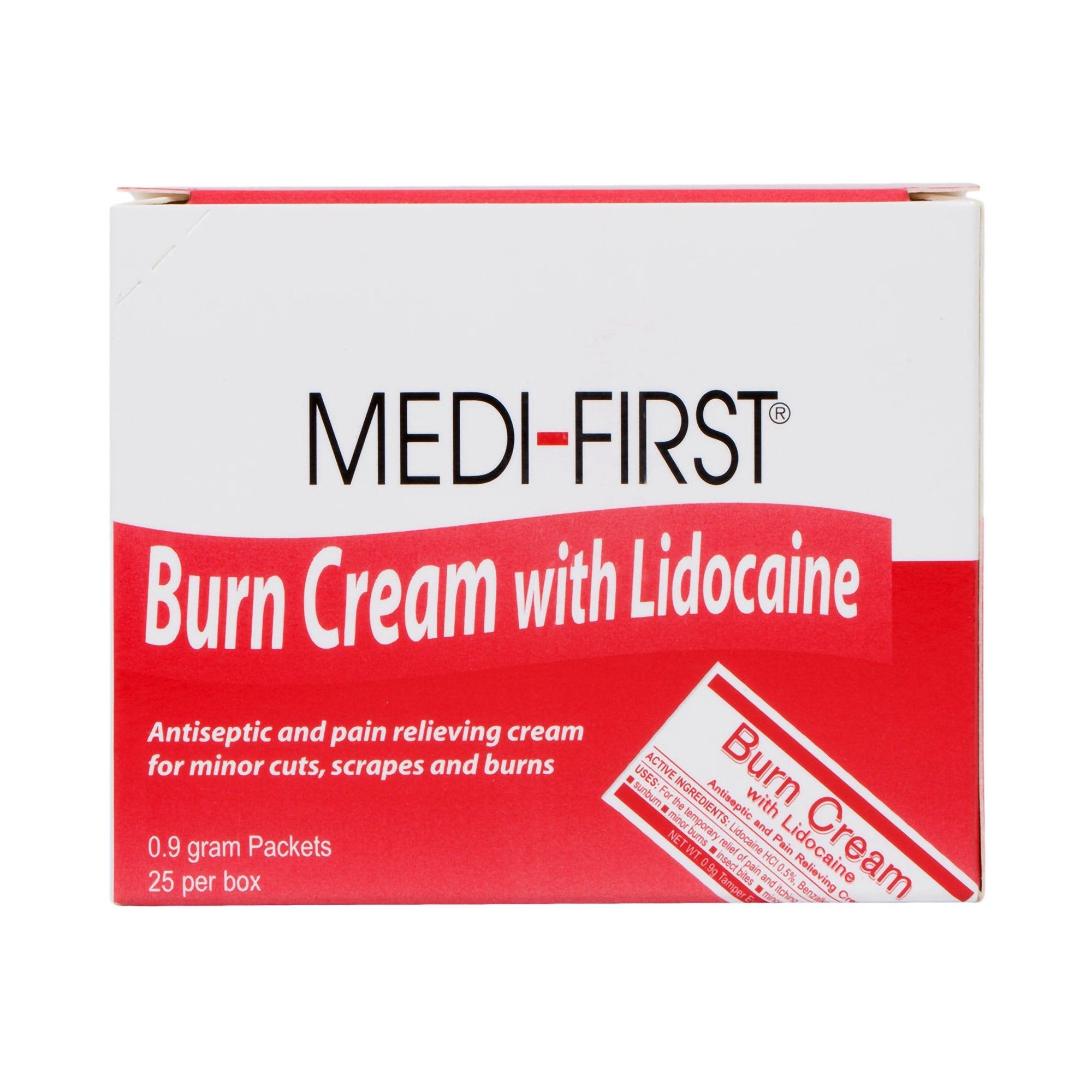 Burn Relief Medi-First® Cream 0.9 Gram Individual Packet