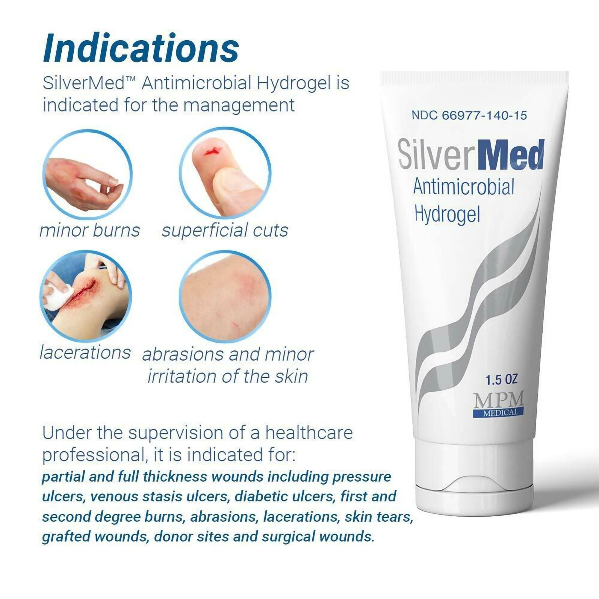 Silver Wound Gel SilverMed™ NonSterile