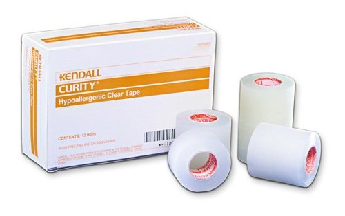 Hypoallergenic Medical Tape Kendall™ Hypoallergenic Clear Transparent 3 Inch X 10 Yard Plastic NonSterile