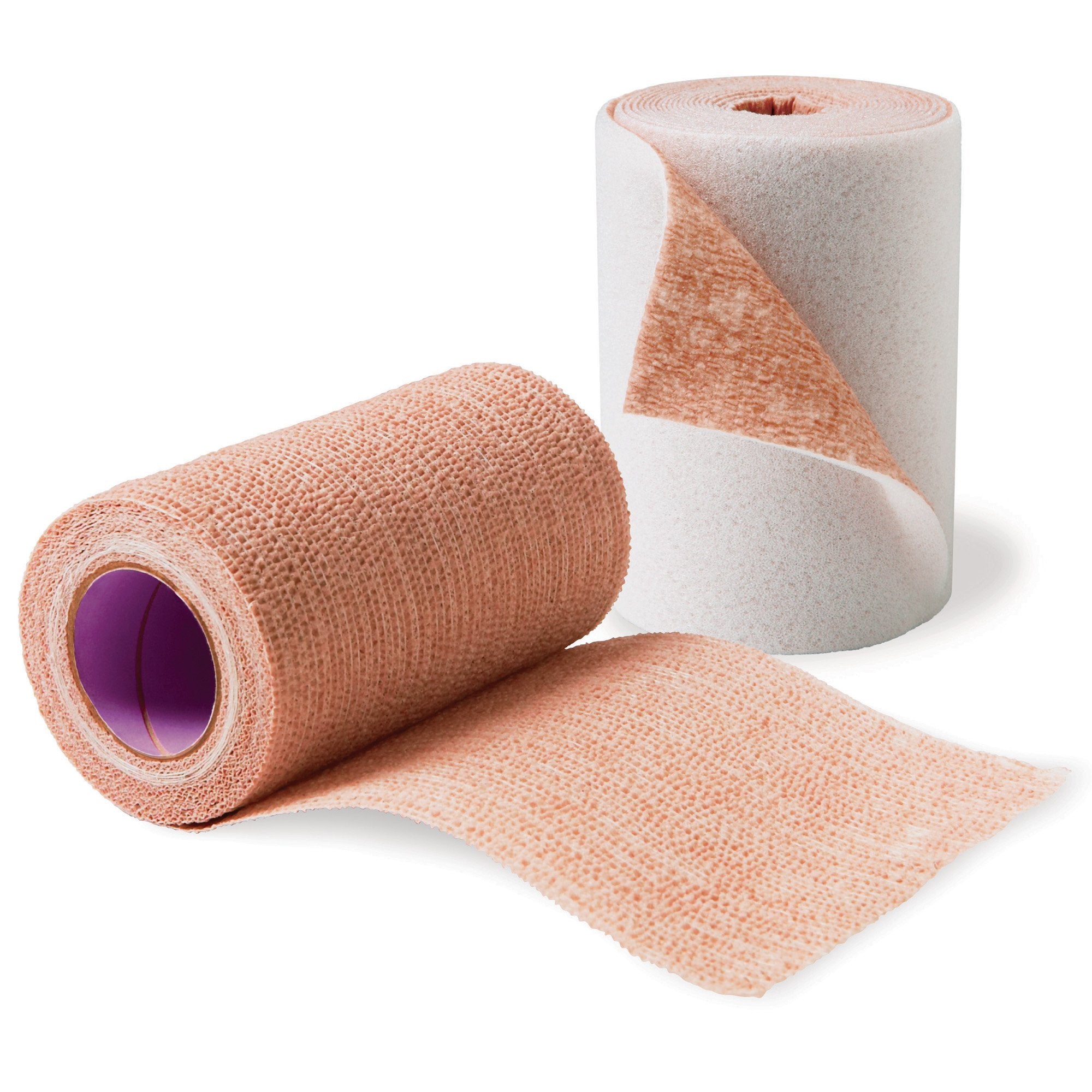 2 Layer Compression Bandage System 3M™ Coban™ 2 2-9/10 Yard X 4 Inch / 4 Inch X 5-1/10 Yard Self-Adherent / Pull On Closure Tan / White NonSterile 35 to 40 mmHg