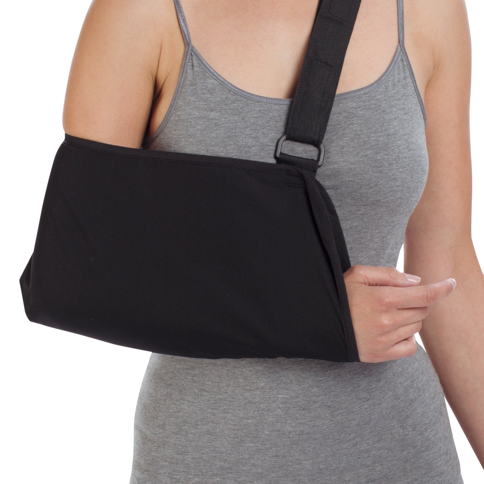 Arm Sling with Pad Procare® Deluxe Hook and Loop Strap Closure Large