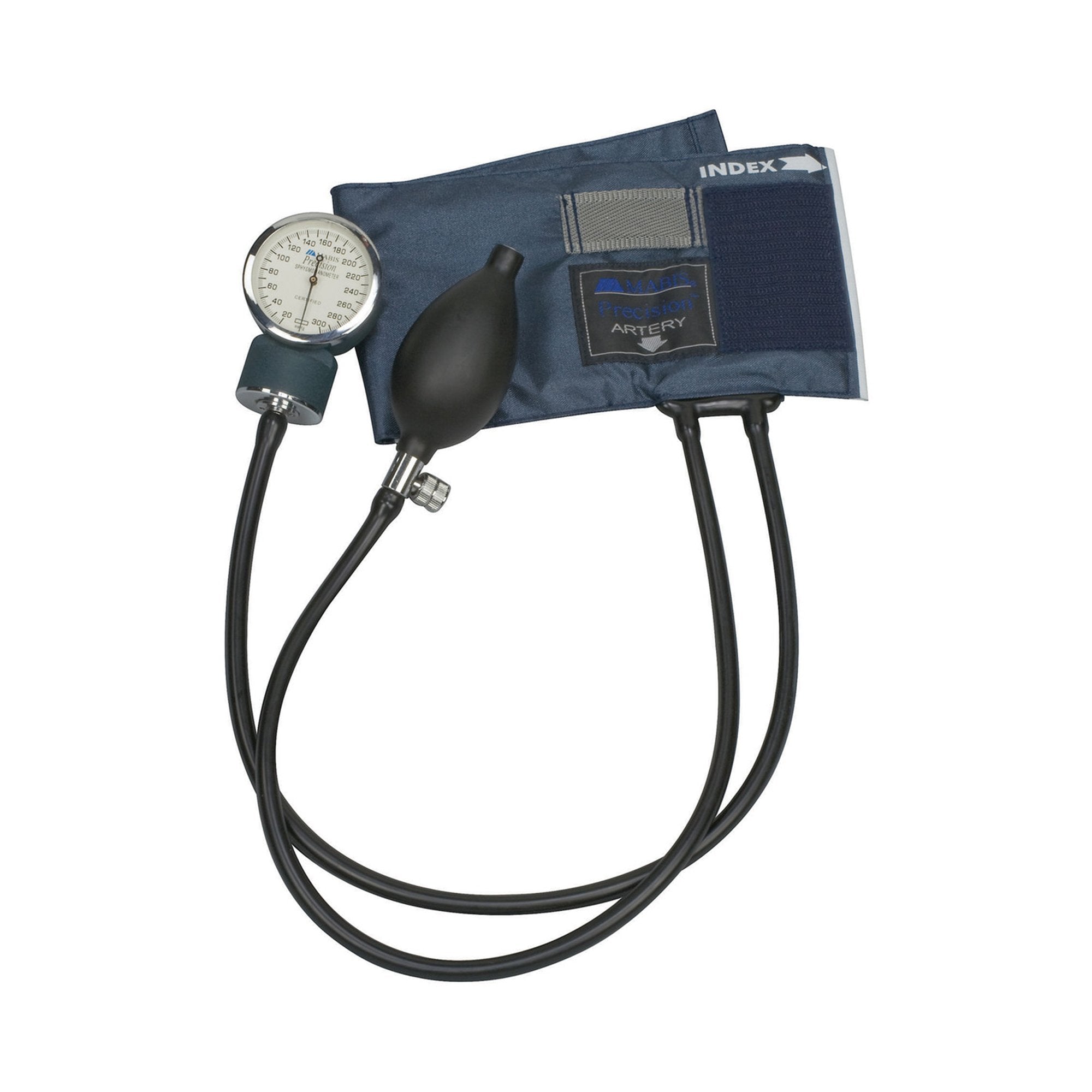 Aneroid Sphygmomanometer Unit MABIS®Precision Infant Cuff Nylon 14 - 20 cm Pocket Aneroid