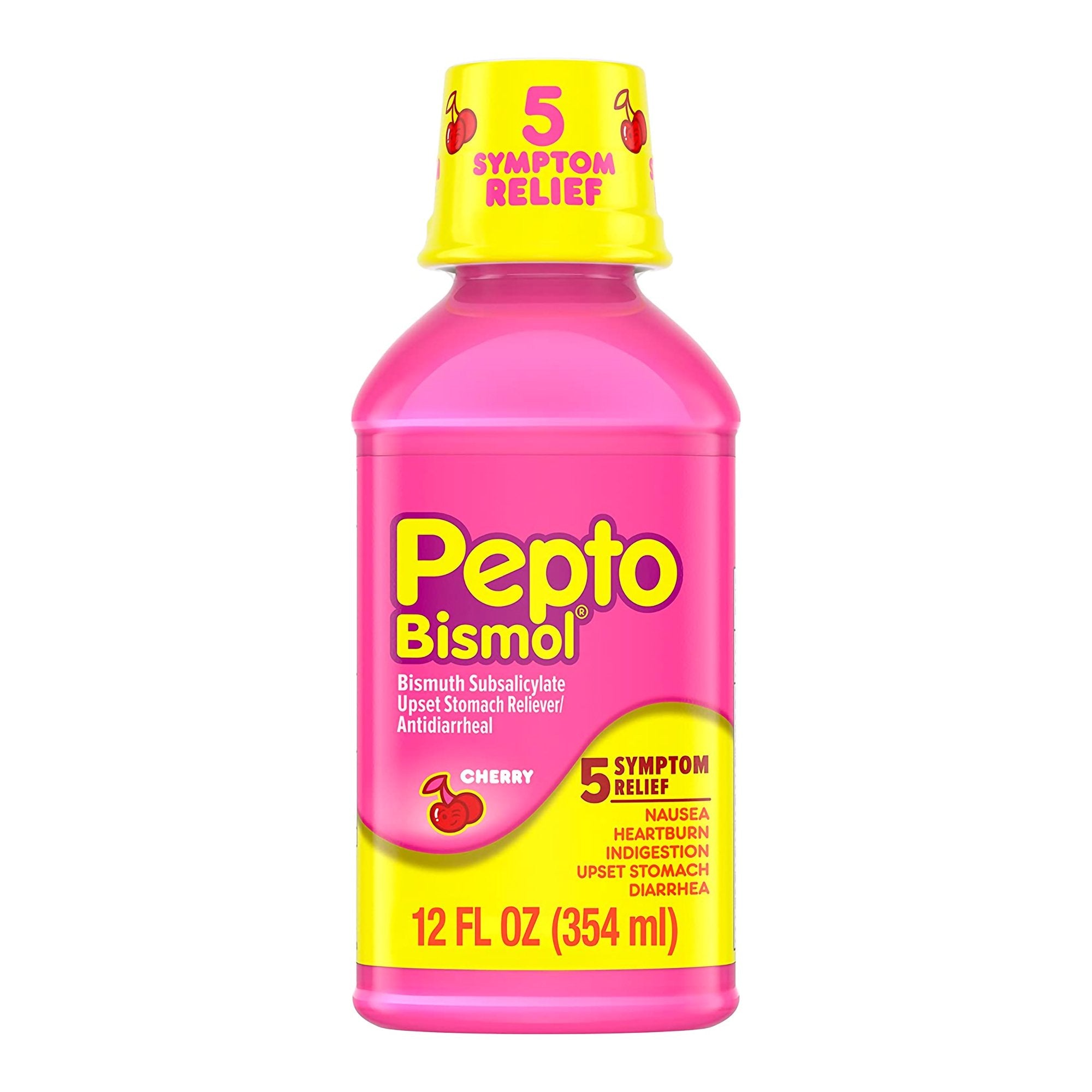 Anti-Diarrheal Pepto Bismol® 262 mg Strength Liquid 12 oz.