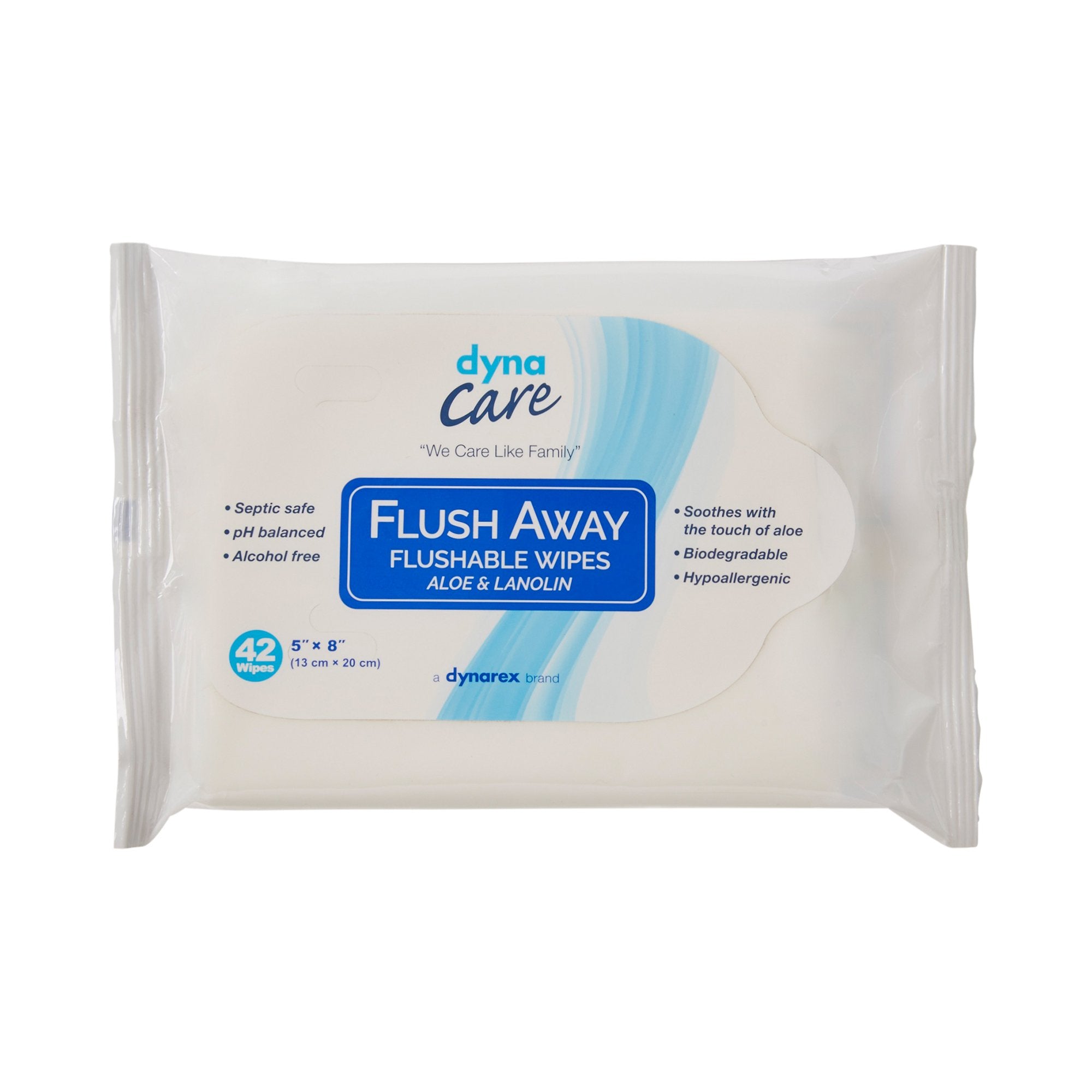Flushable Personal Wipe Flush Away Junior Soft Pack Scented 12 Count