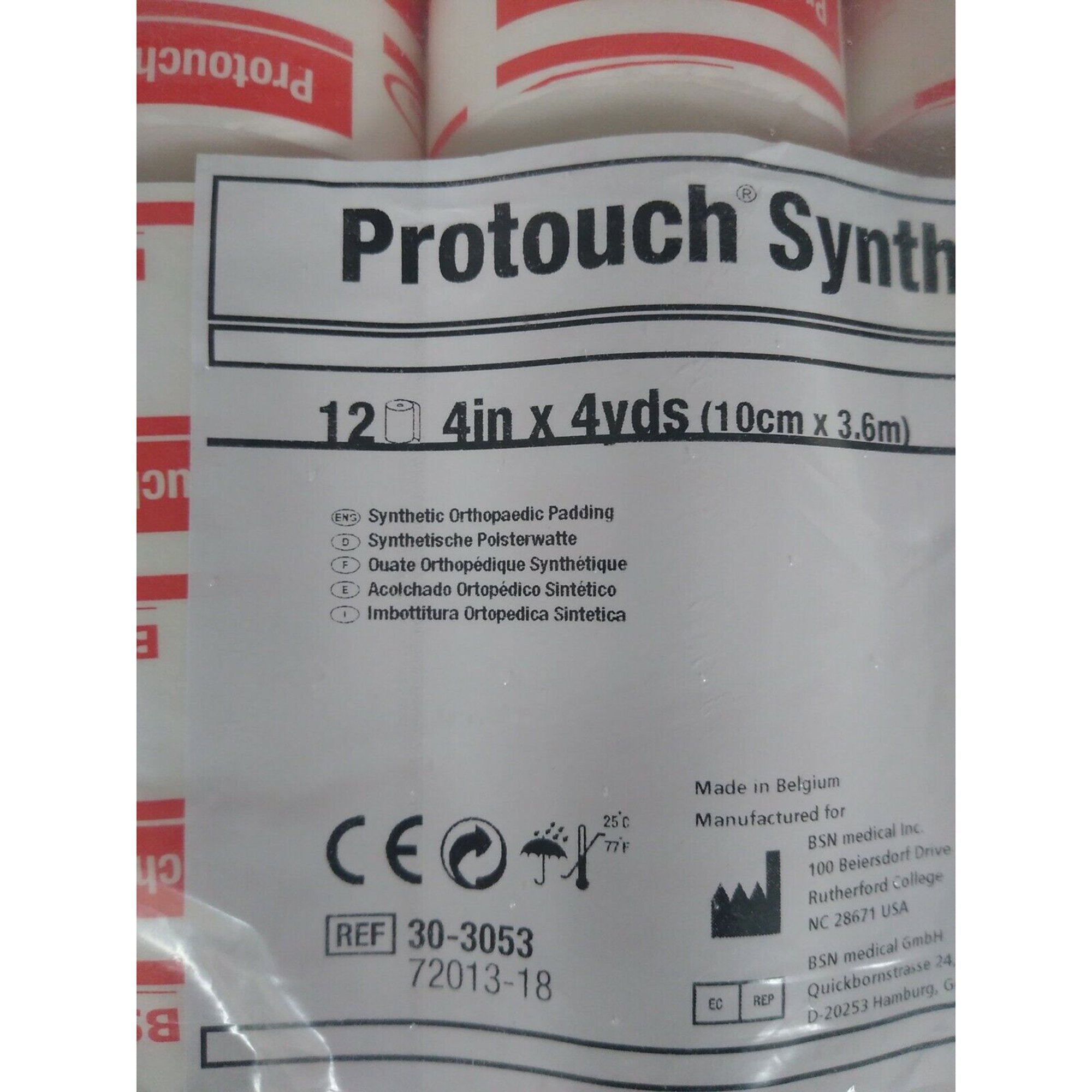 Cast Padding Undercast Protouch® Synthetic 4 Inch X 4 Yard Synthetic NonSterile