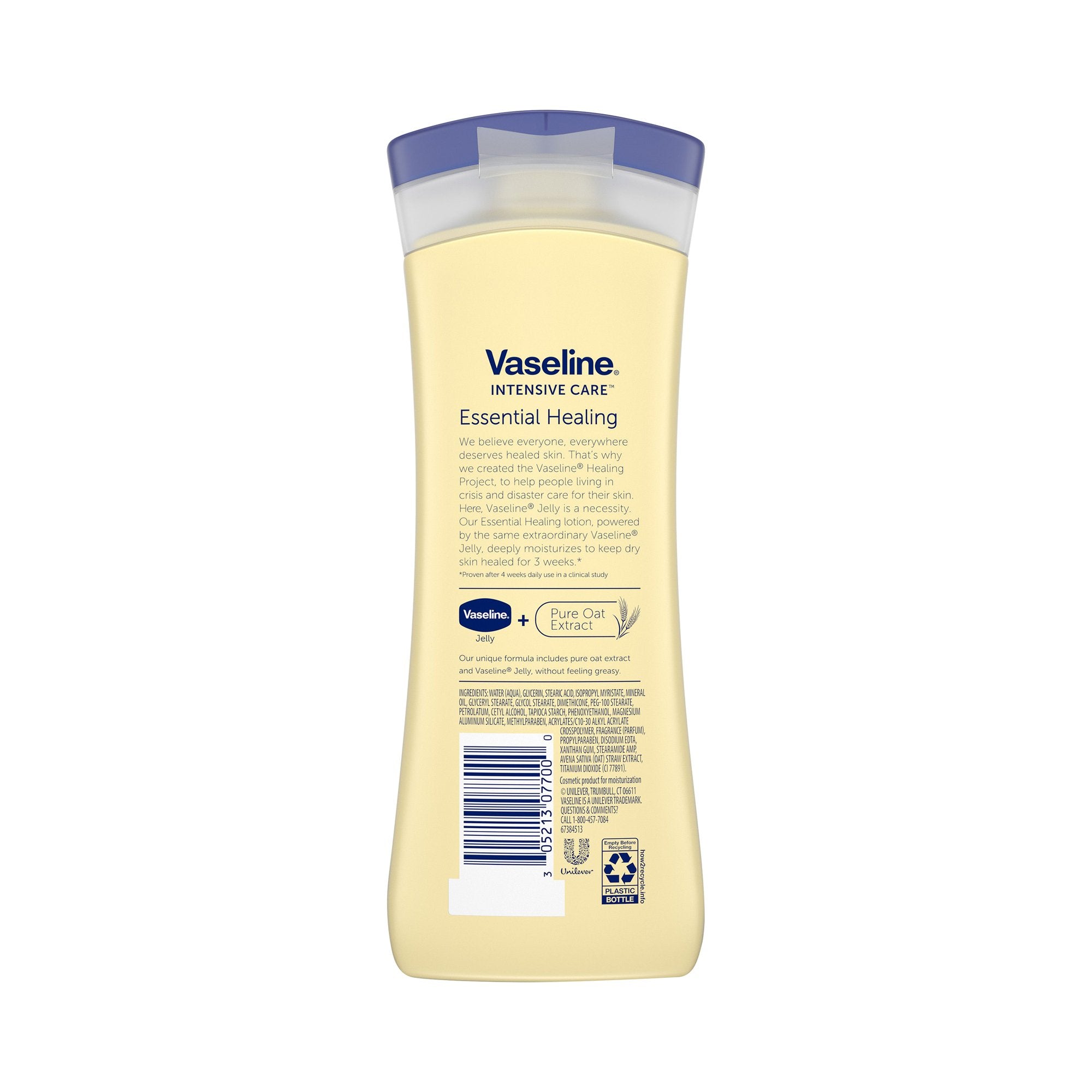 Hand and Body Moisturizer Vaseline® Intensive Care® Essential Healing 10 oz. Bottle Scented Lotion