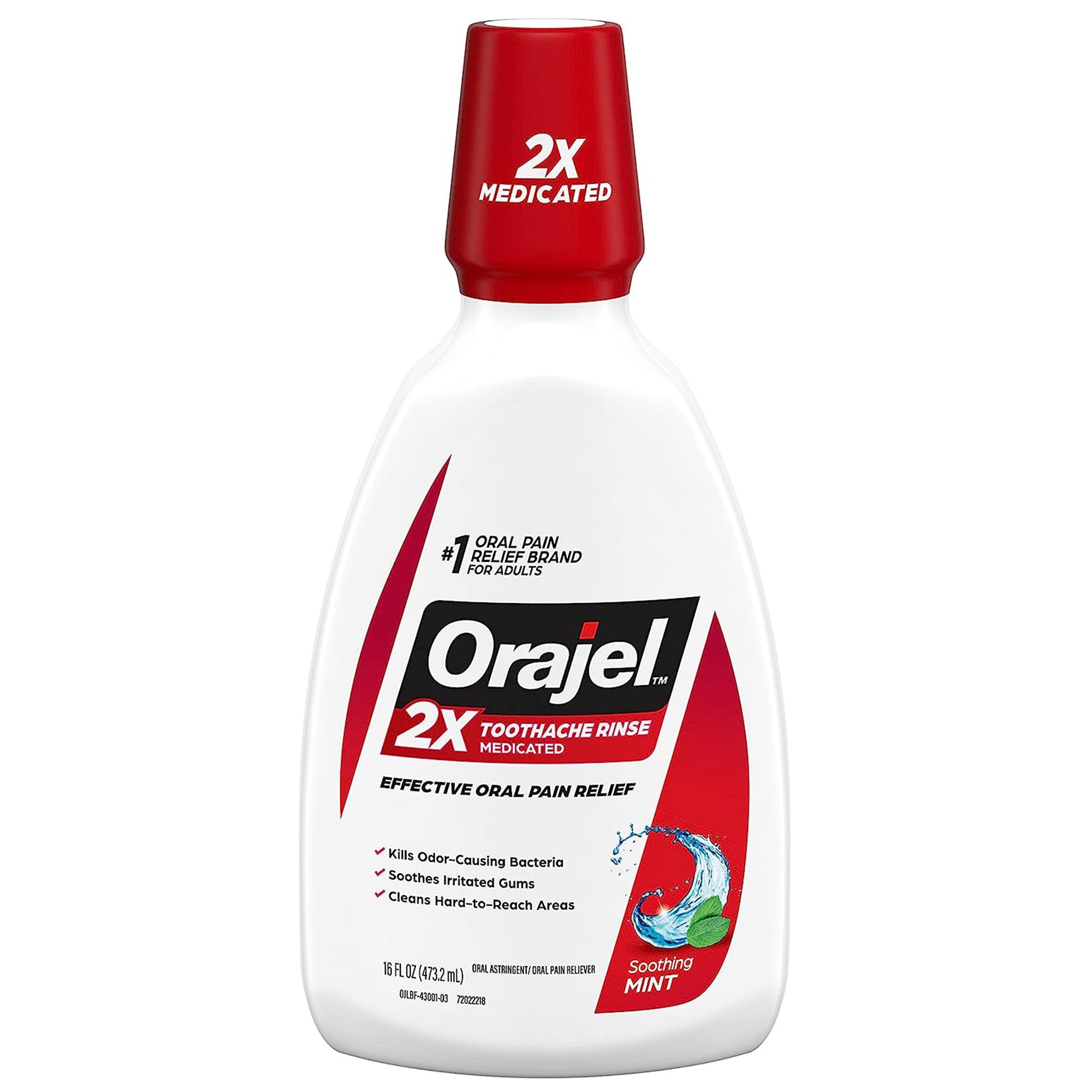 Oral Pain Relief Orajel® Liquid 16 oz.