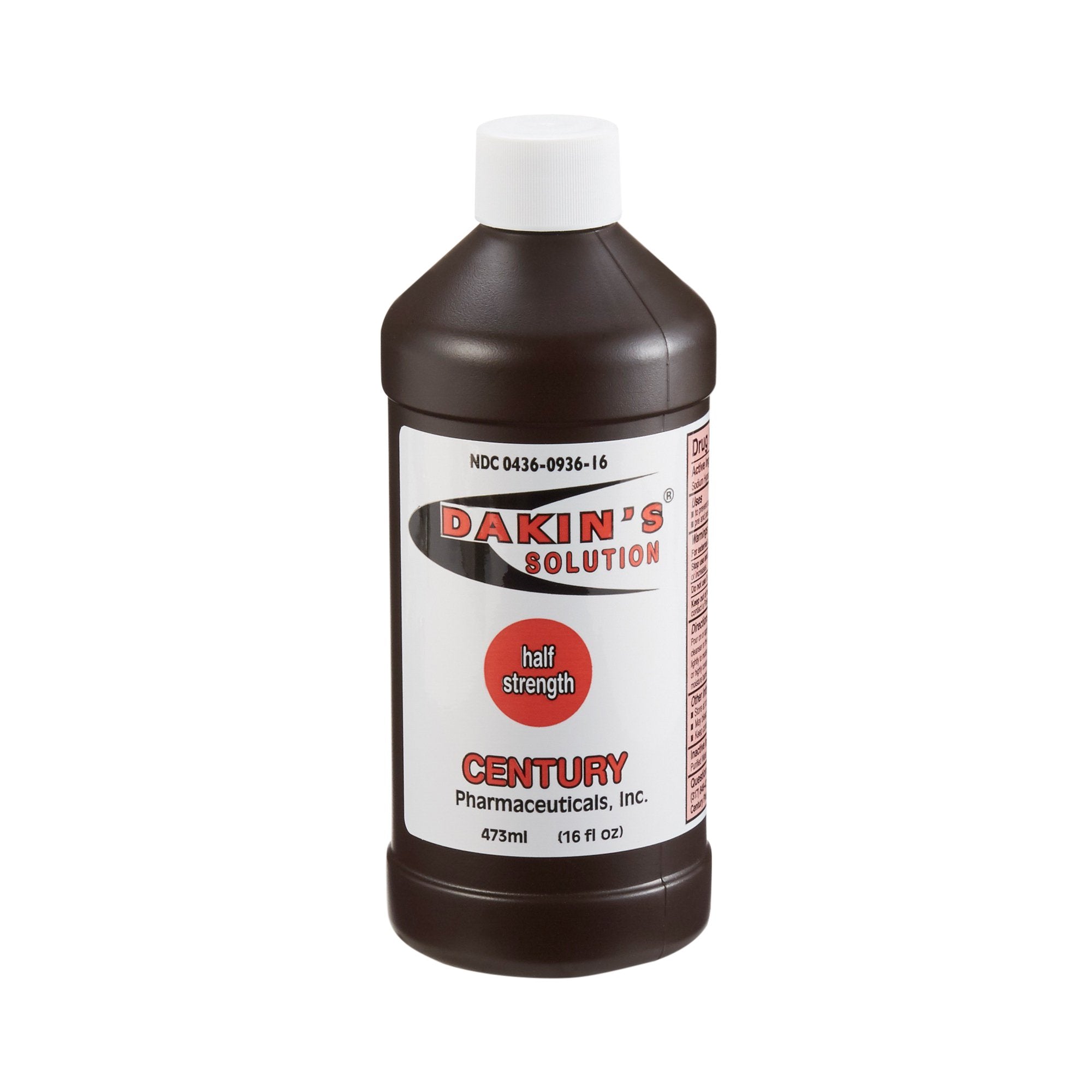 Wound Cleanser Dakin's® Solution Half Strength 16 oz. Twist Cap Bottle NonSterile Antimicrobial