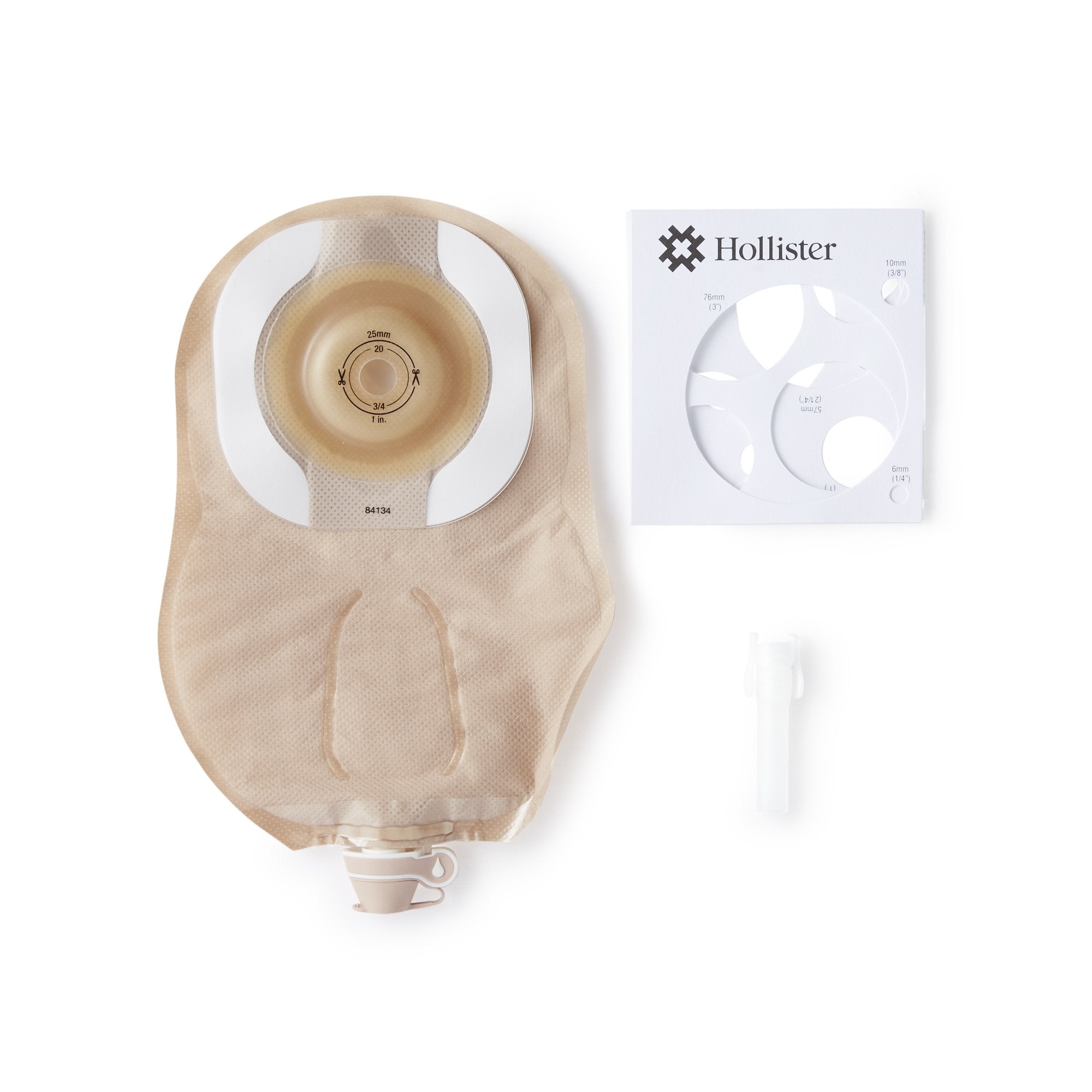Urostomy Pouch Premier™ One-Piece System 9 Inch Length Soft Convex, Trim to Fit Drainable