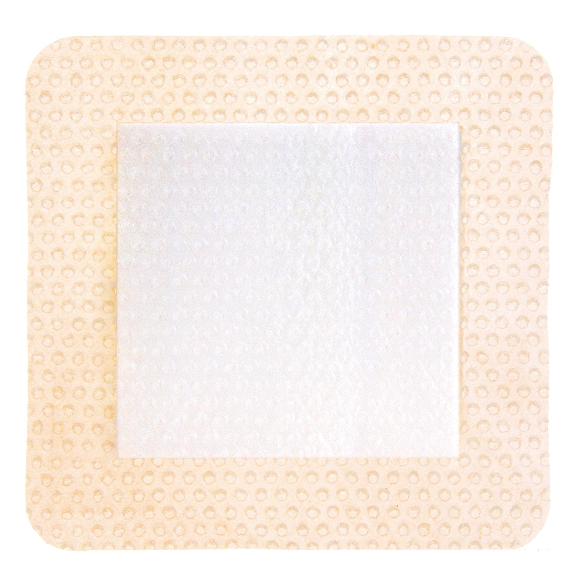 Foam Dressing ComfortFoam™ Border 6 X 8 Inch With Border Waterproof Backing Silicone Adhesive Rectangle Sterile
