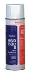 Diversey™ End Bac® II Surface Disinfectant Quaternary Based Aerosol Spray Liquid 15 oz. Can Unscented NonSterile
