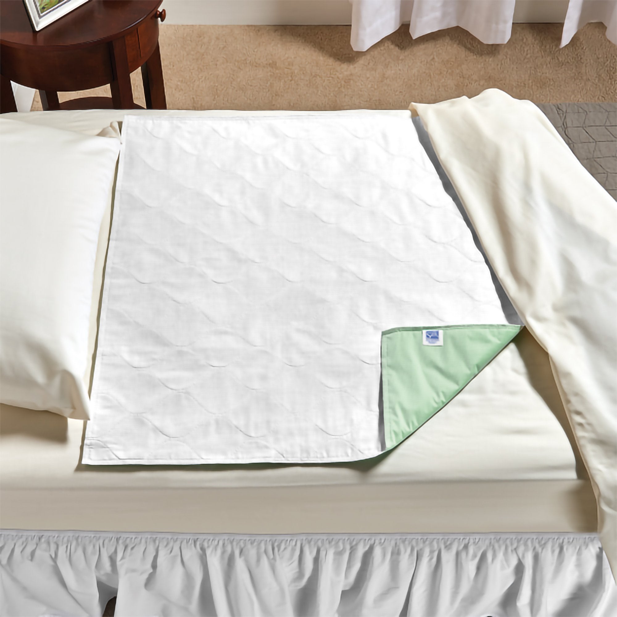 Reusable Underpad SleepDri® 34 X 36 Inch Polyester / Rayon Light Absorbency