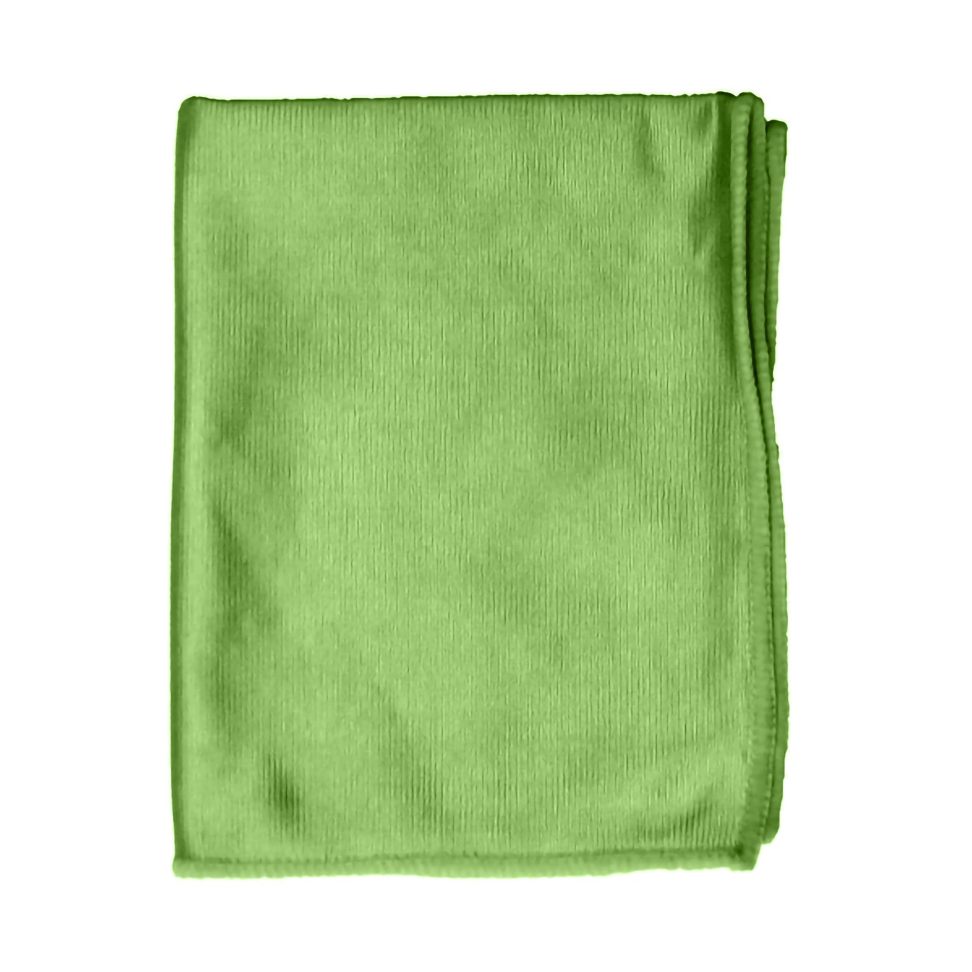 Cleaning Cloth O'Dell® Medium Duty Green NonSterile Microfiber 16 X 16 Inch Reusable