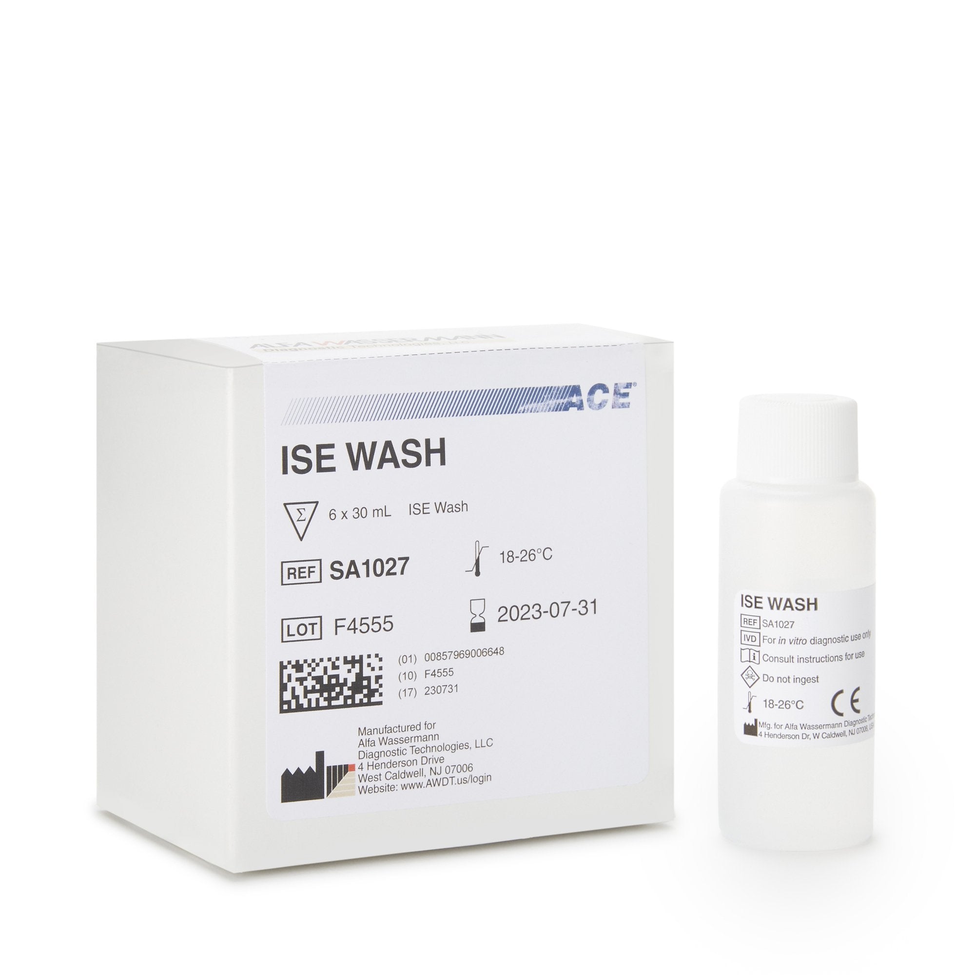 ISE Wash Solution ACE® ISE CAL A 30 mL