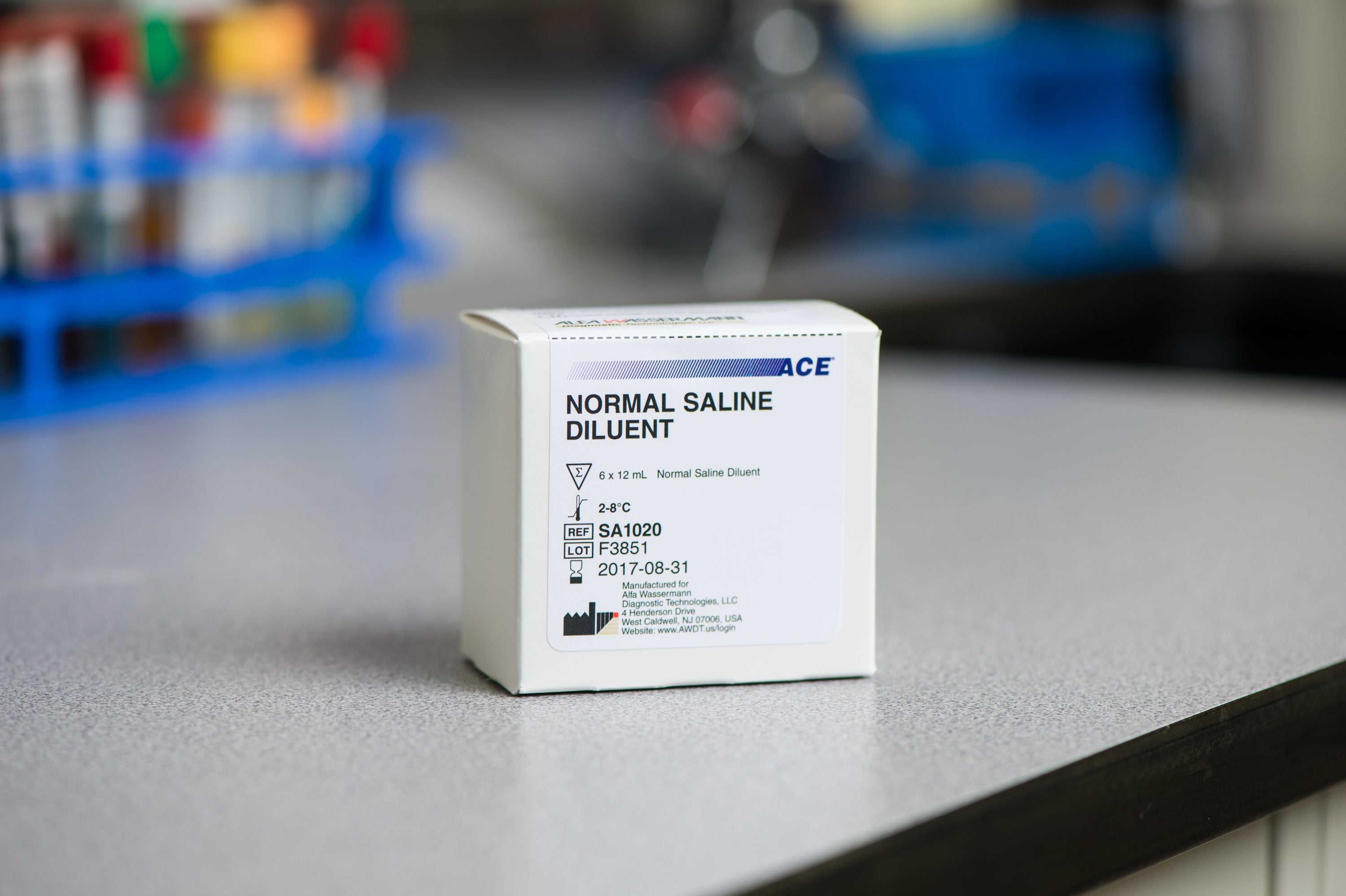 General Chemistry Reagent Diluent Normal Saline 0.9% For ACE and ACE Alera Analyzers