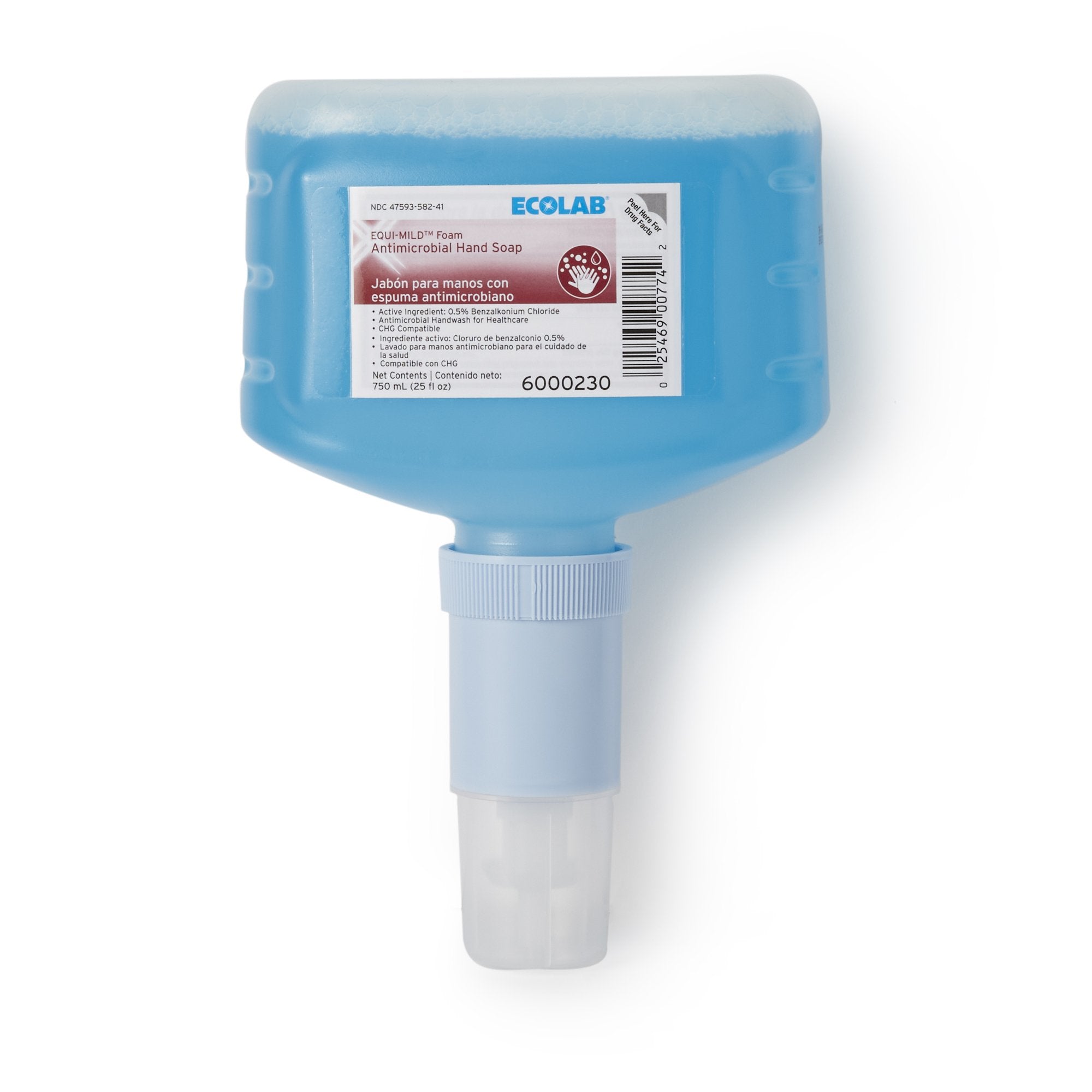 Antimicrobial Soap Bacti-Foam™ Foaming 750 mL Dispenser Refill Bottle Floral Scent