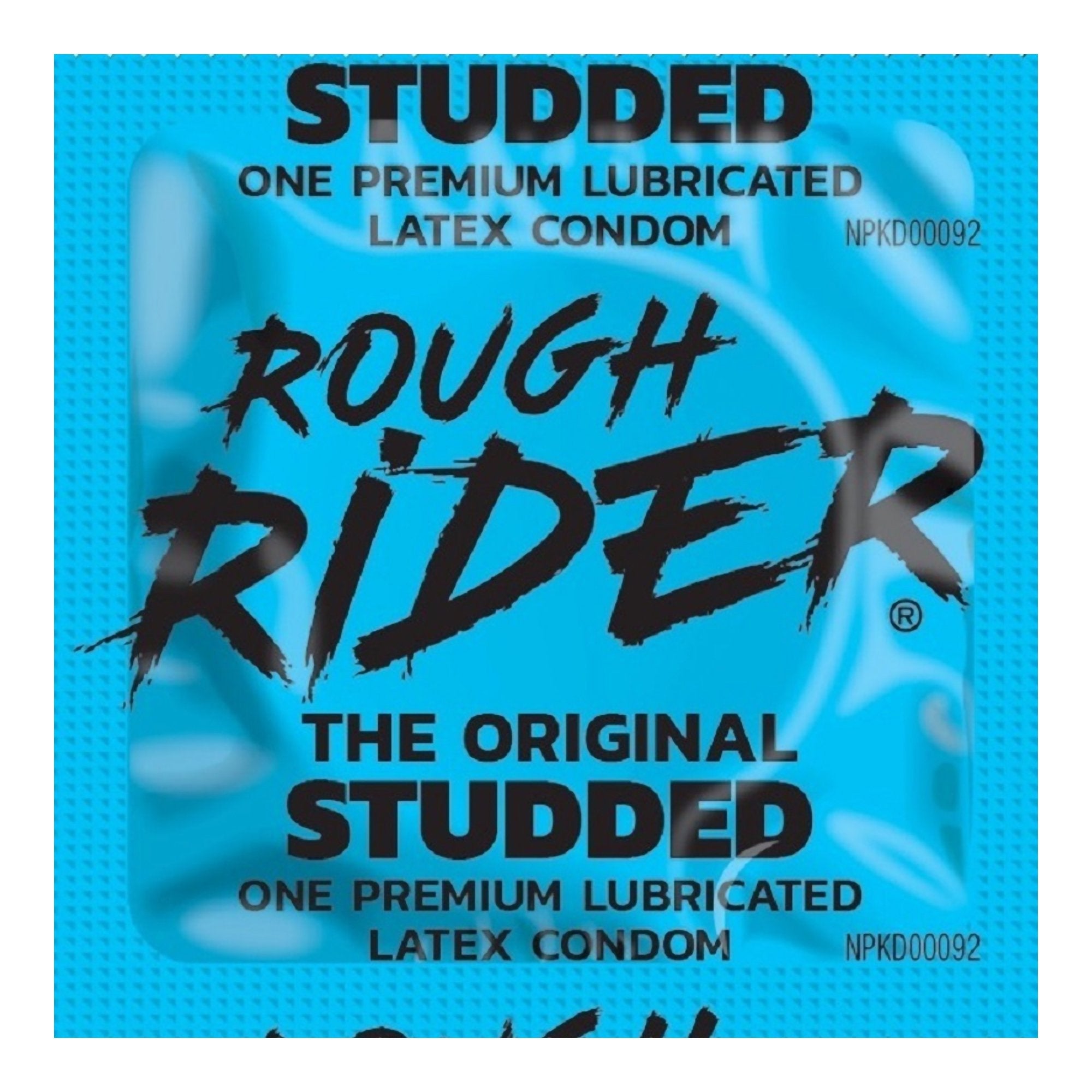Condom Rough Rider® Lubricated One Size Fits Most 1,000 per Case