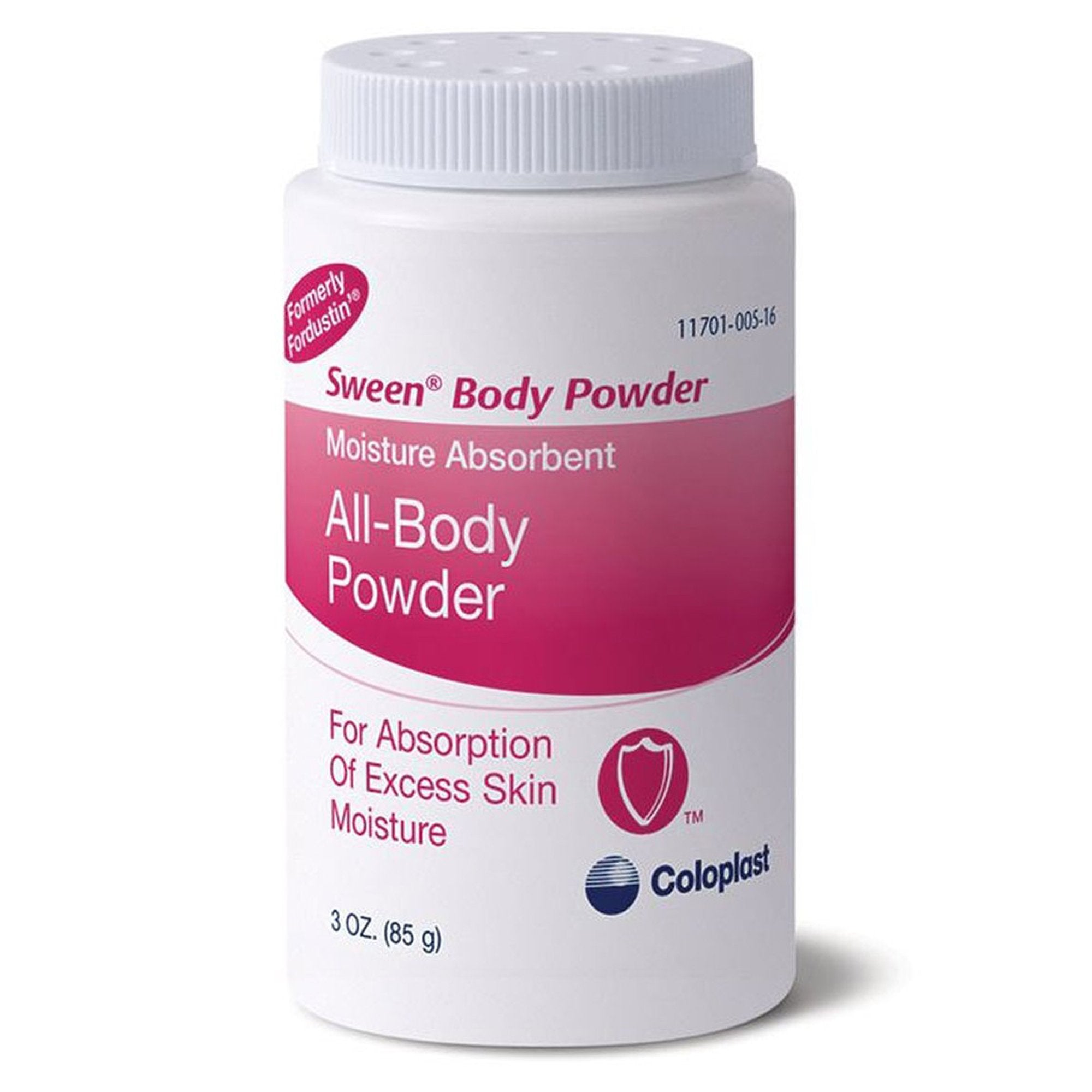 Body Powder Sween® 3 oz. Lightly Scented Shaker Bottle Corn Starch