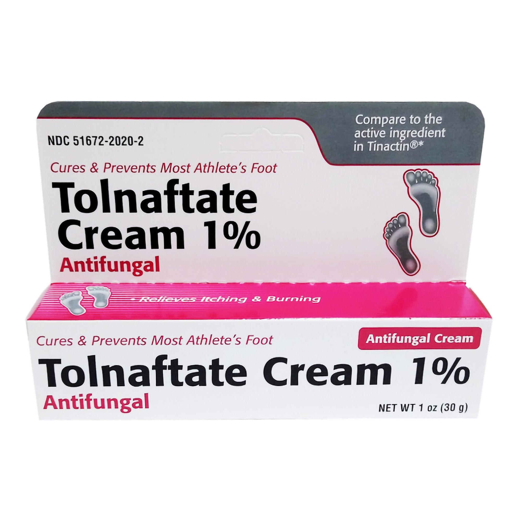 Antifungal 1% Strength Cream 2 oz. Tube
